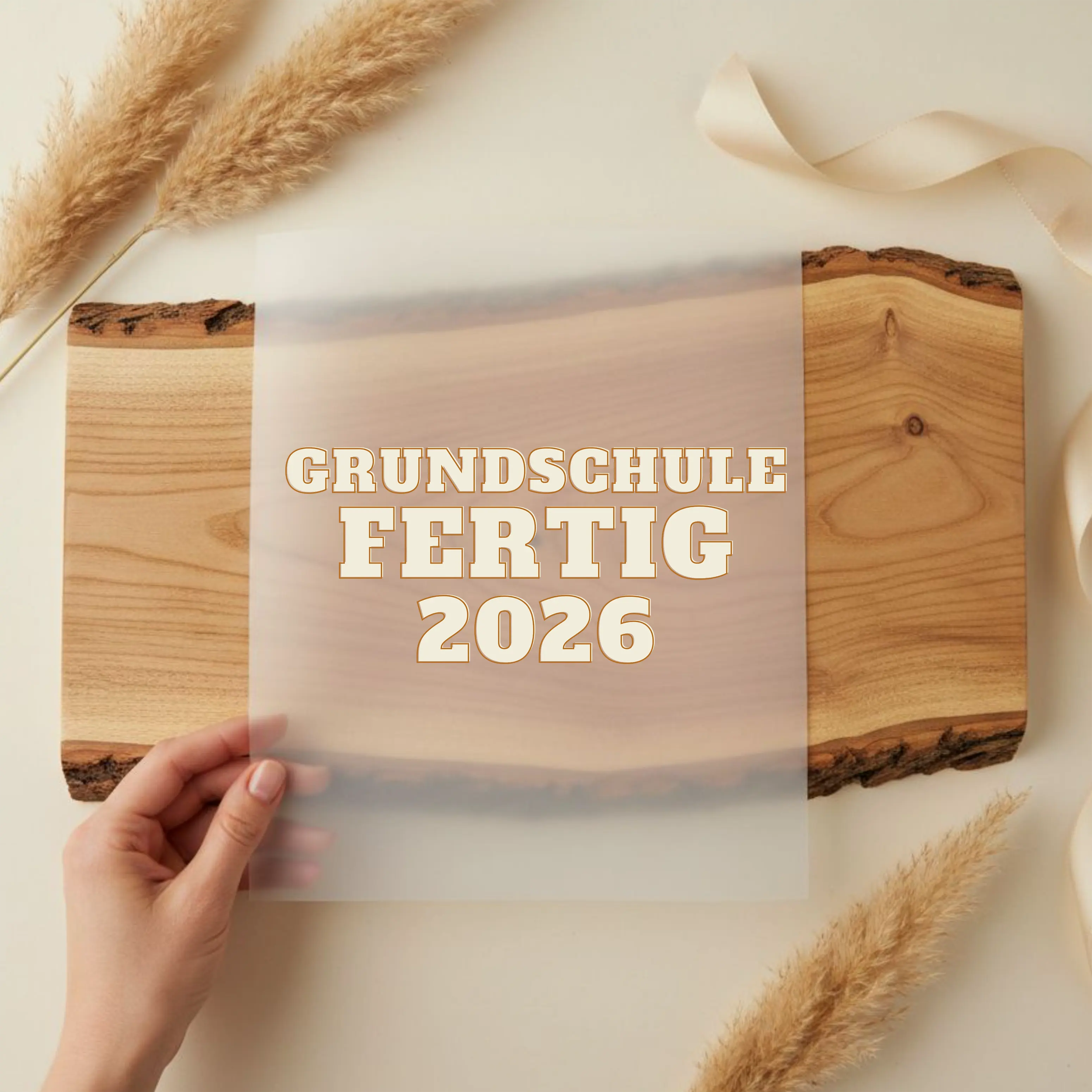 Bügelbild Grundschule fertig