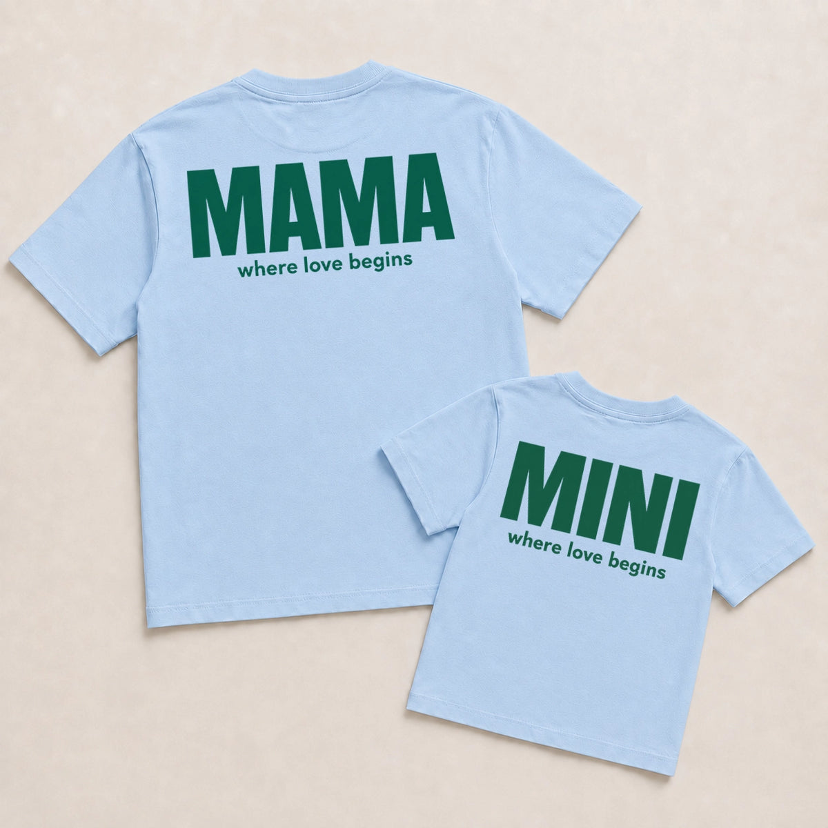 Where Love Begins – Mama & Mini Matching-Set