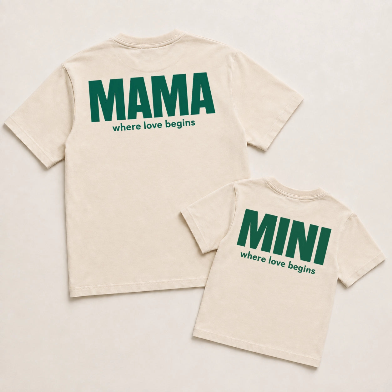 Where Love Begins – Mama & Mini Matching-Set