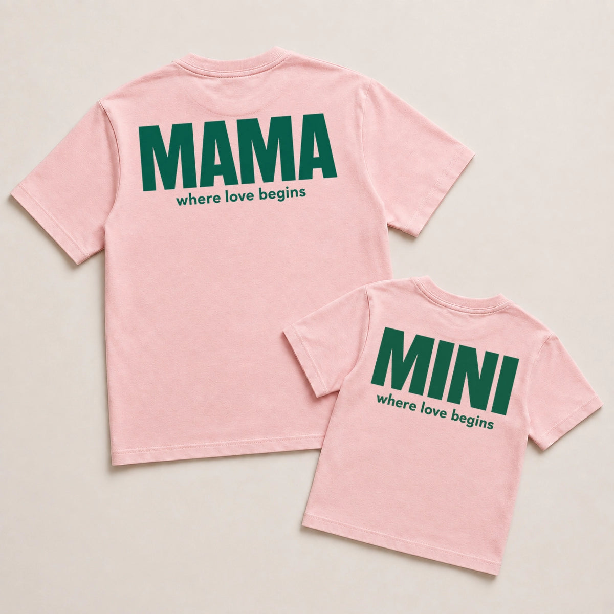 Where Love Begins – Mama & Mini Matching-Set
