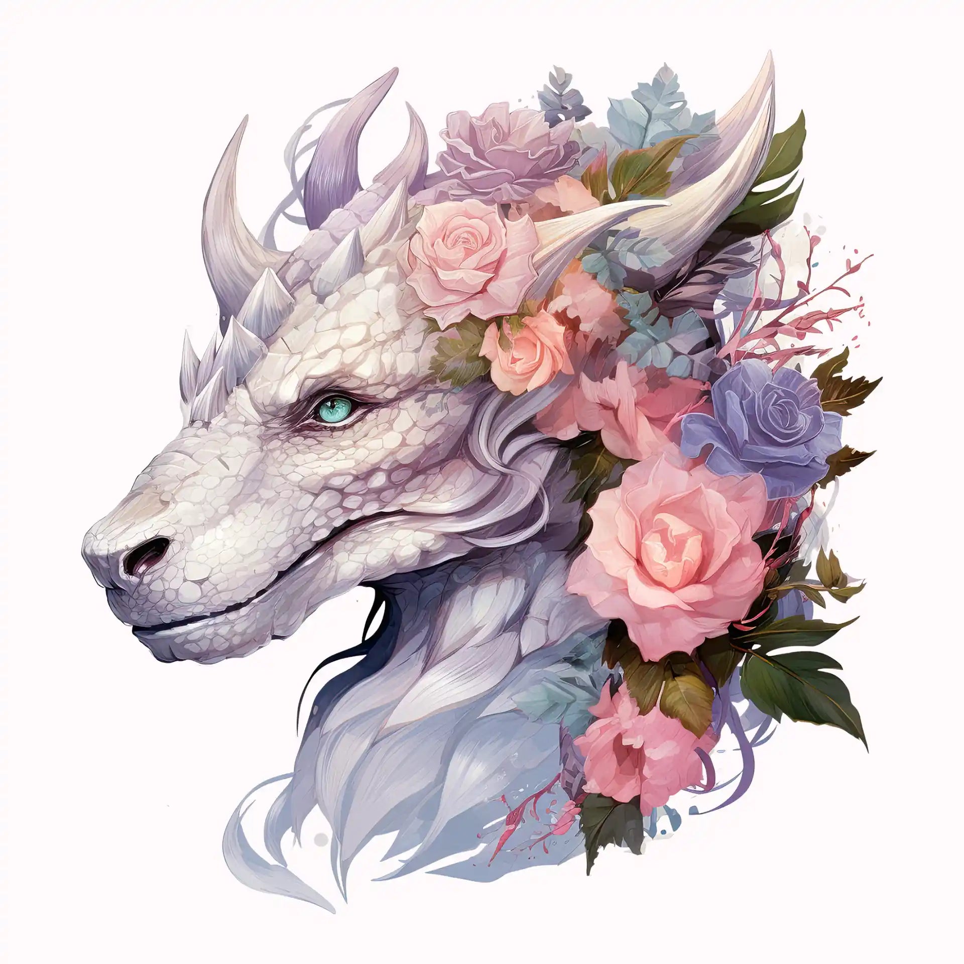 Permanent Sticker Drache Veridia