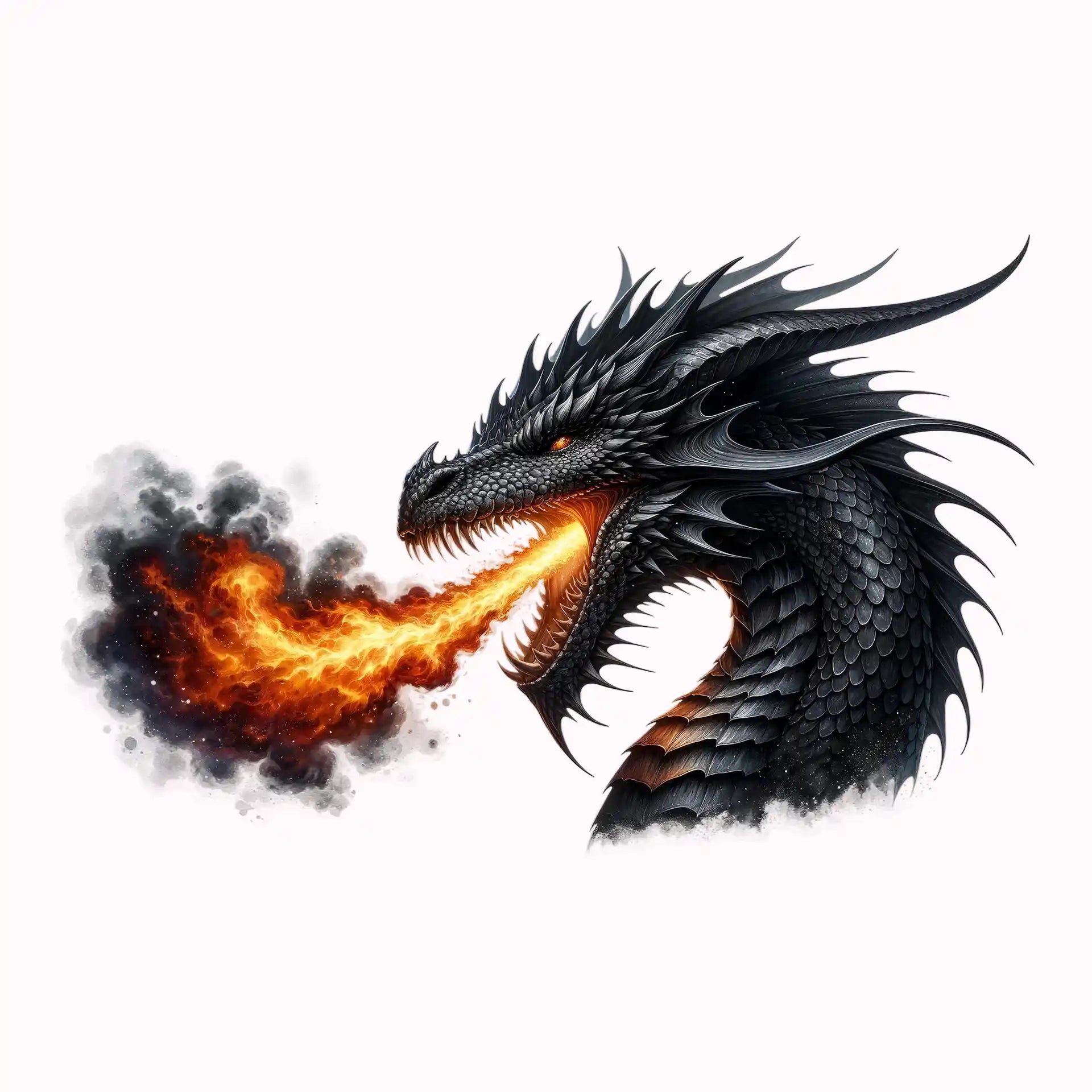 Permanent Sticker Infernodrache