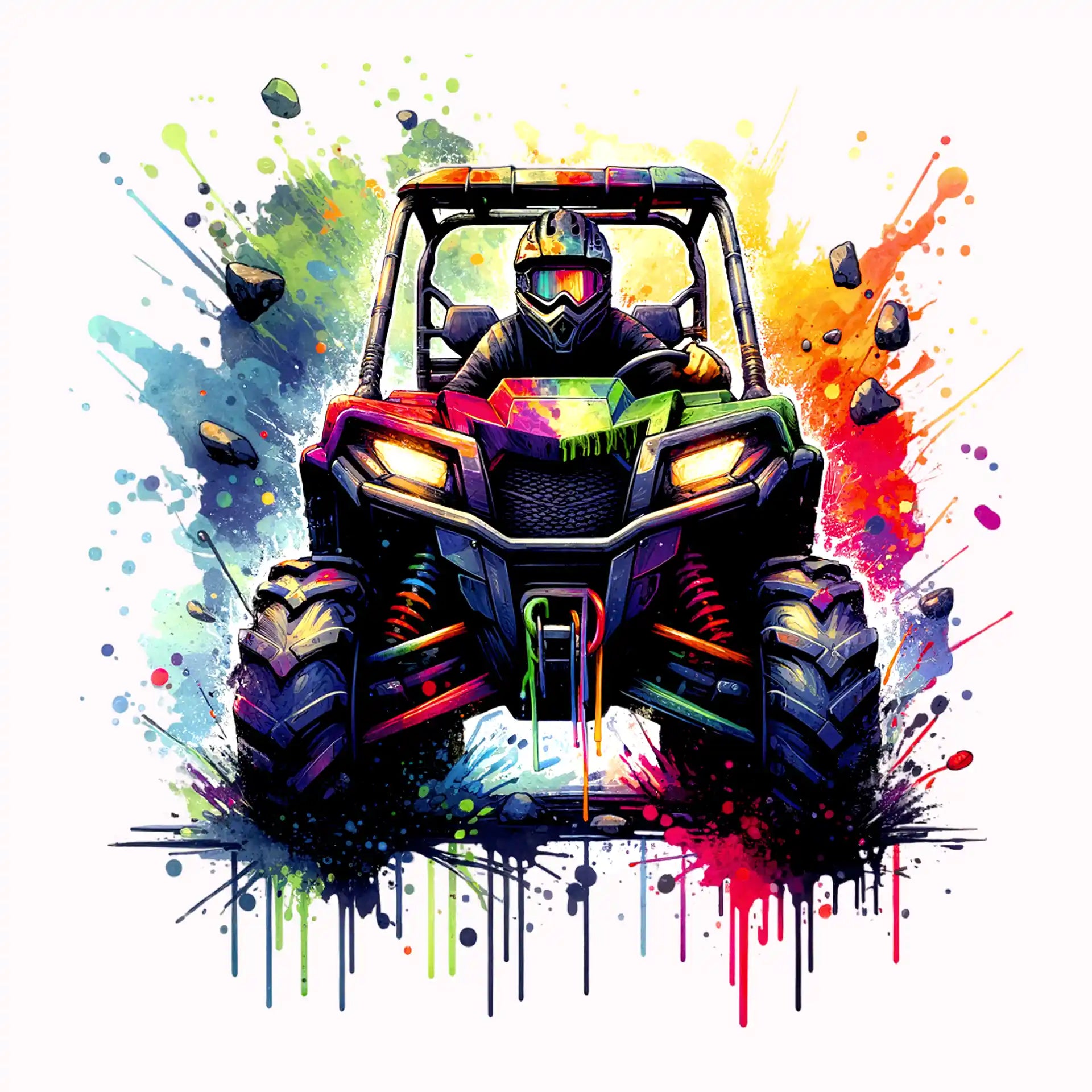 Permanent Sticker Bunter Buggy
