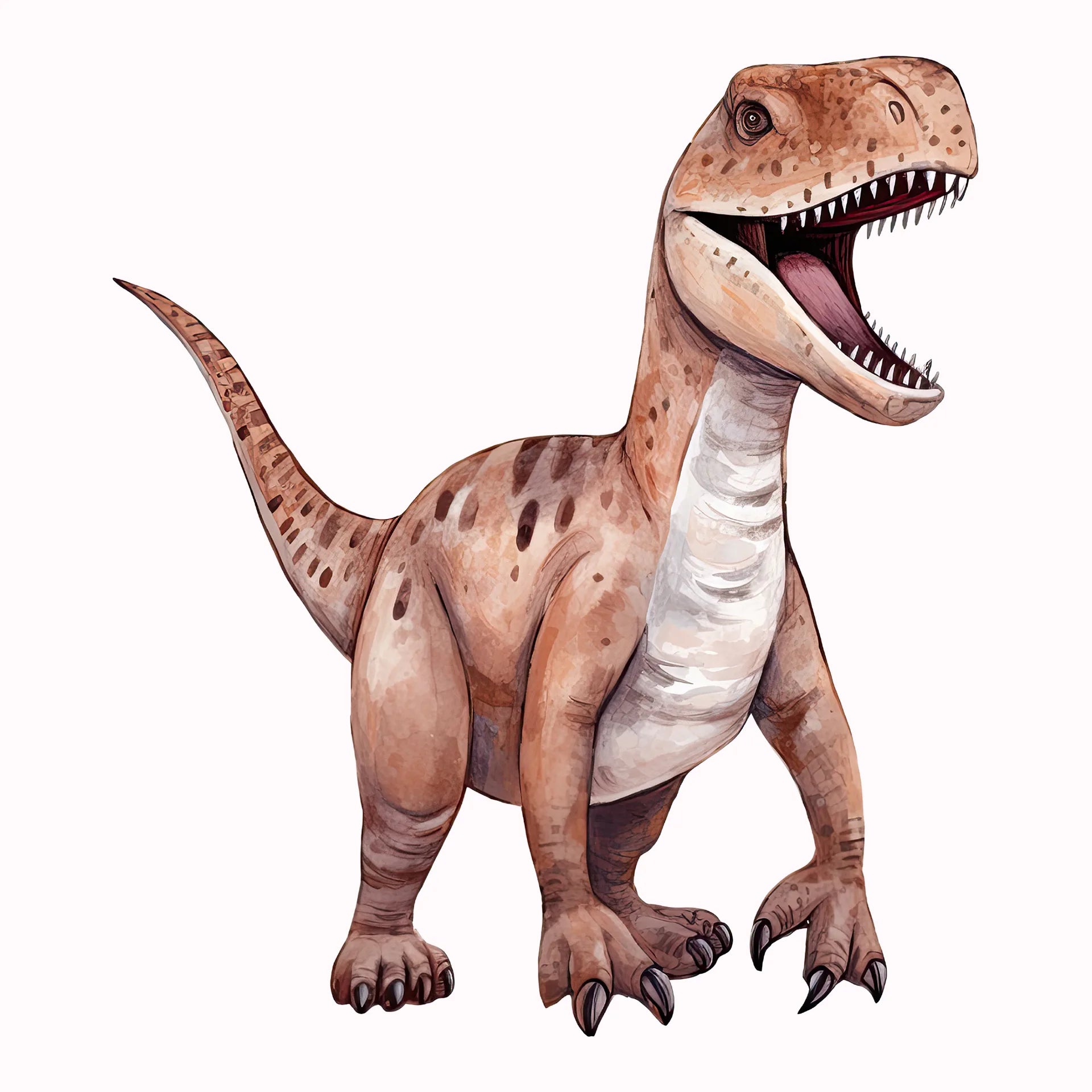 Permanent Sticker Dinosaurier