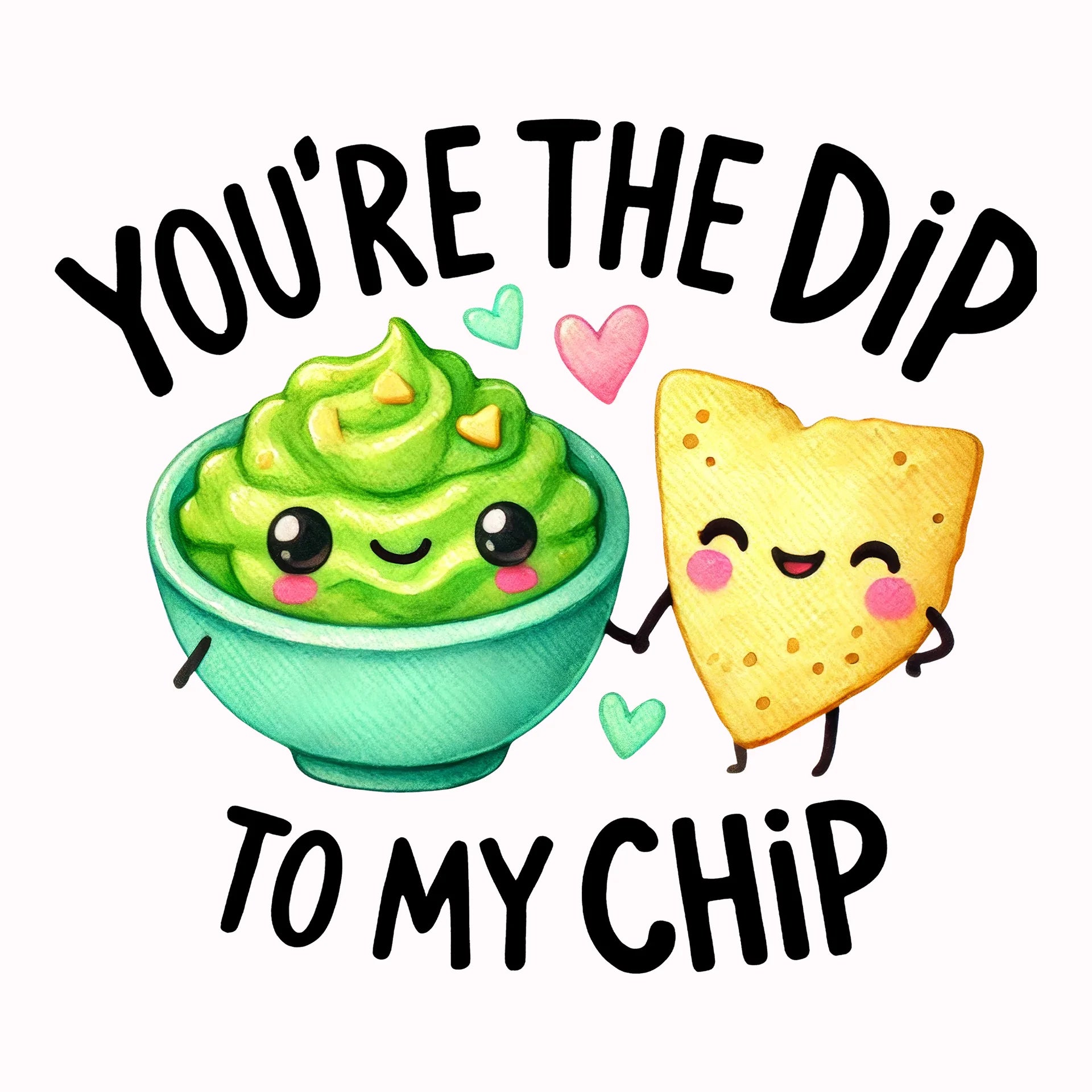 Permanent Sticker Dip to my Chip