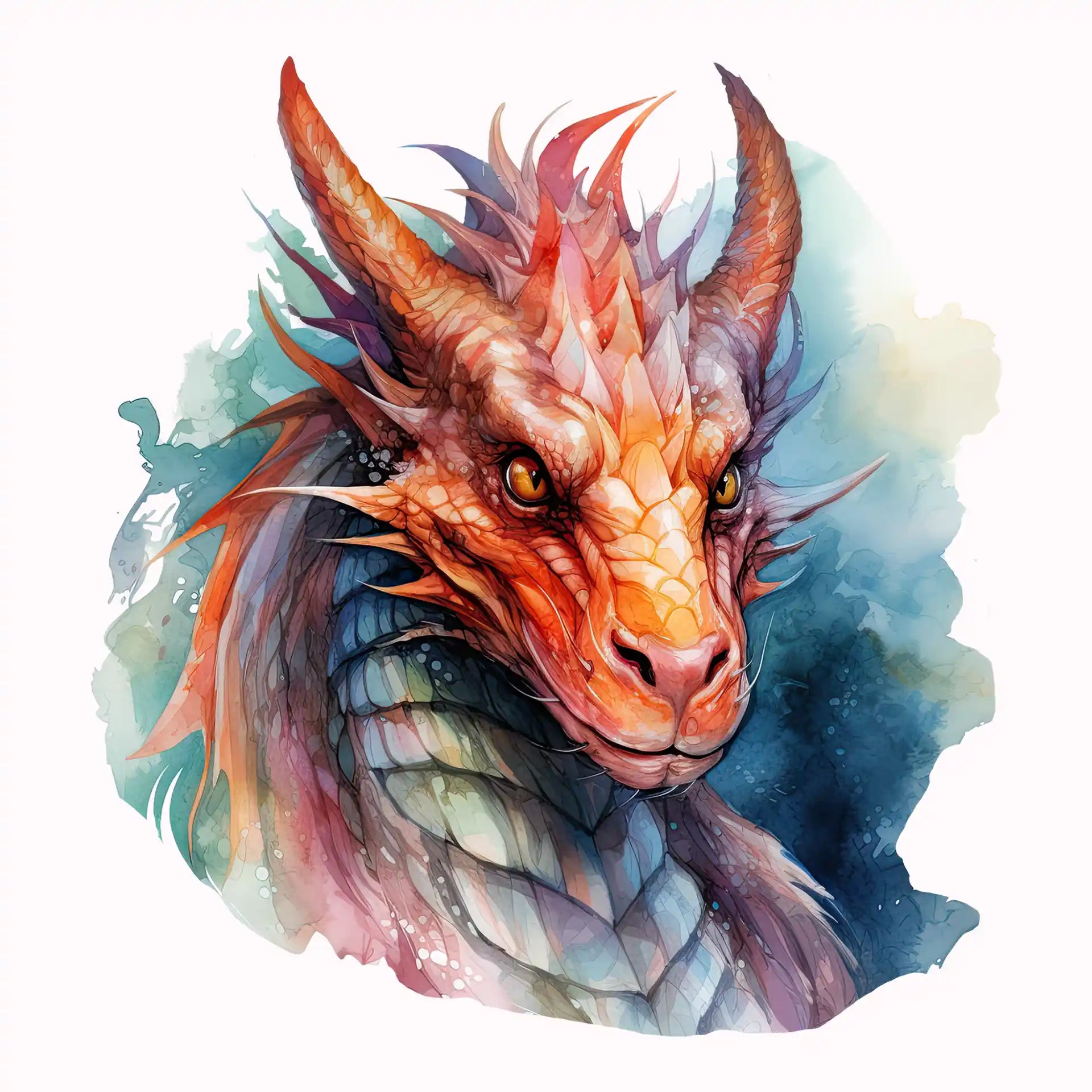Permanent Sticker Drache Drakomir