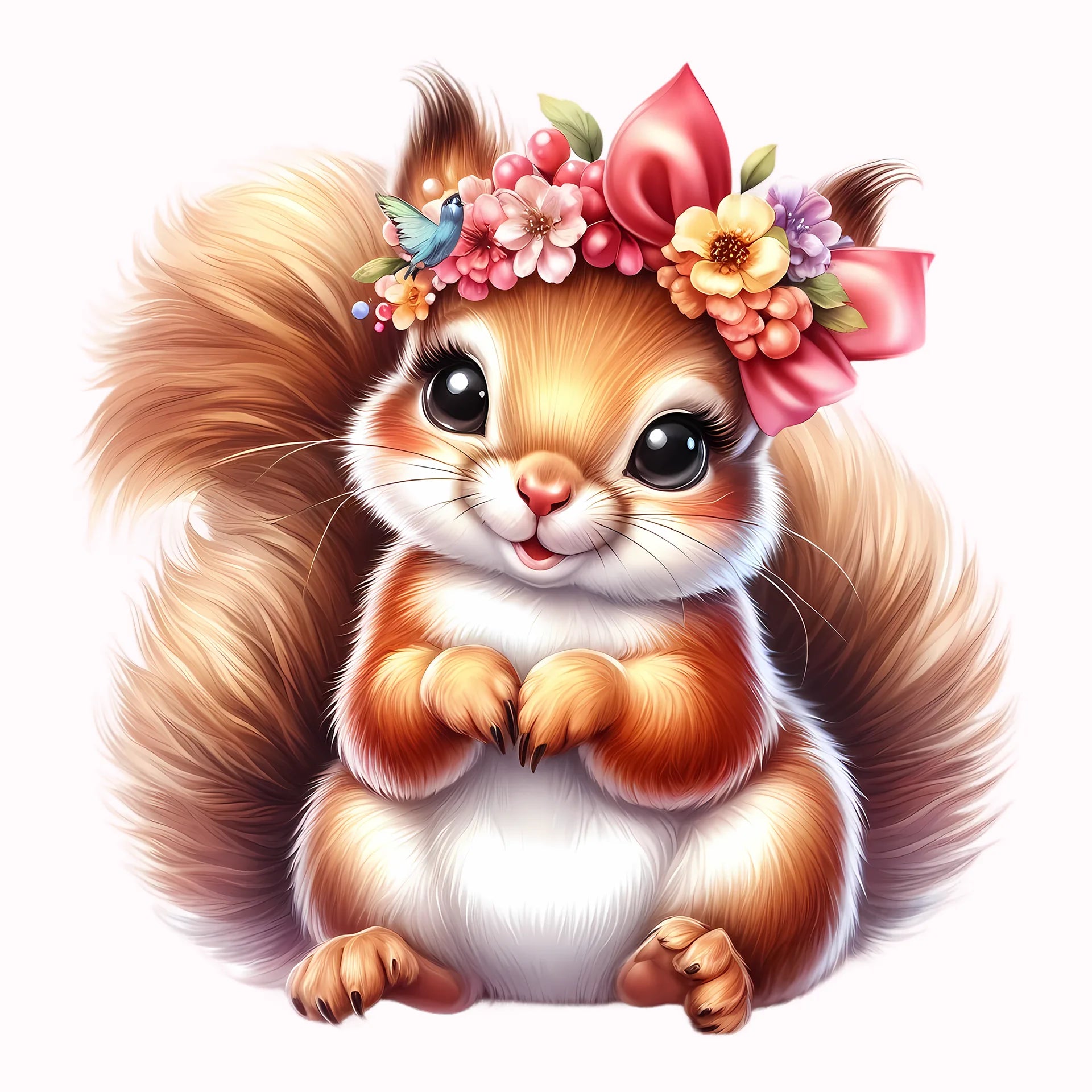 Permanent Sticker Eichhörnchen Nala Flinkpfötchen