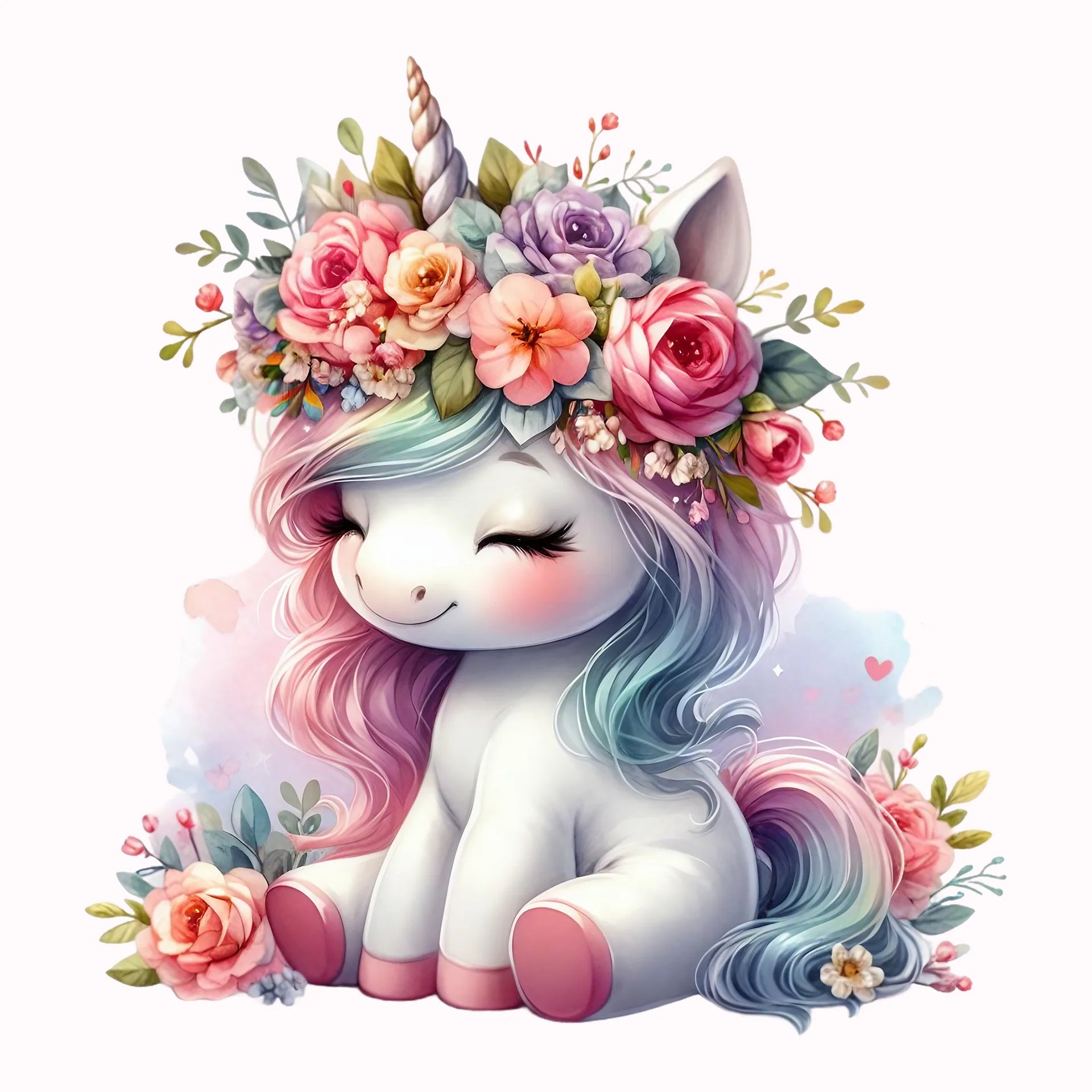 Permanent Sticker Einhorn Bella
