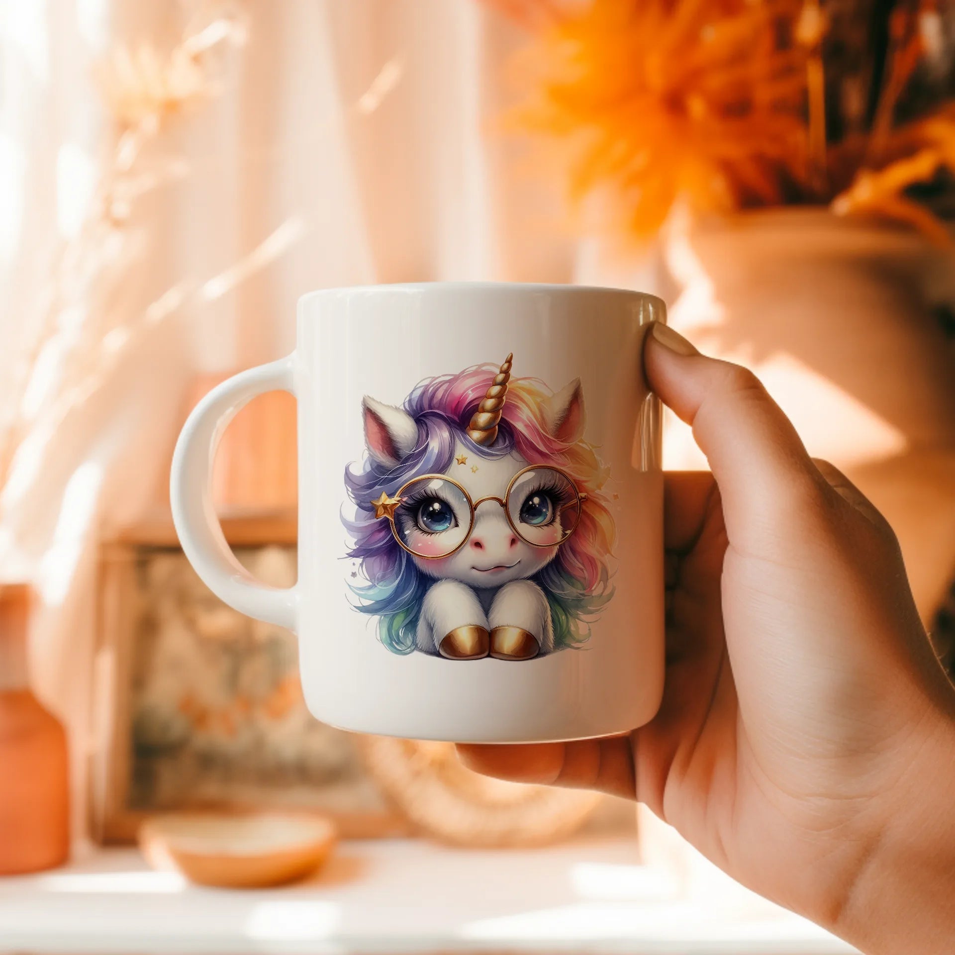 Permanent Sticker Einhorn Fibi