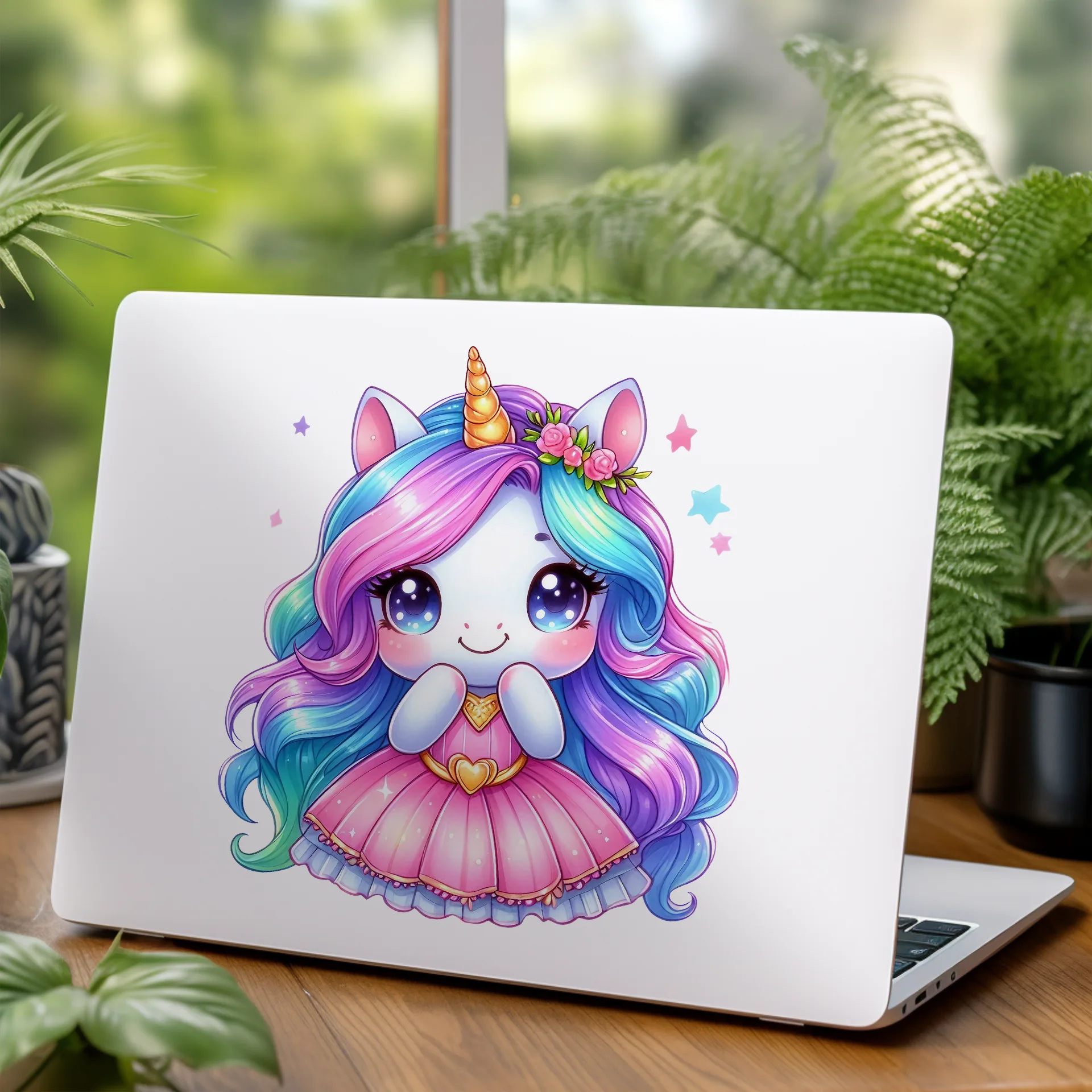 Permanent Sticker Einhorn Joy Glitzerträumchen