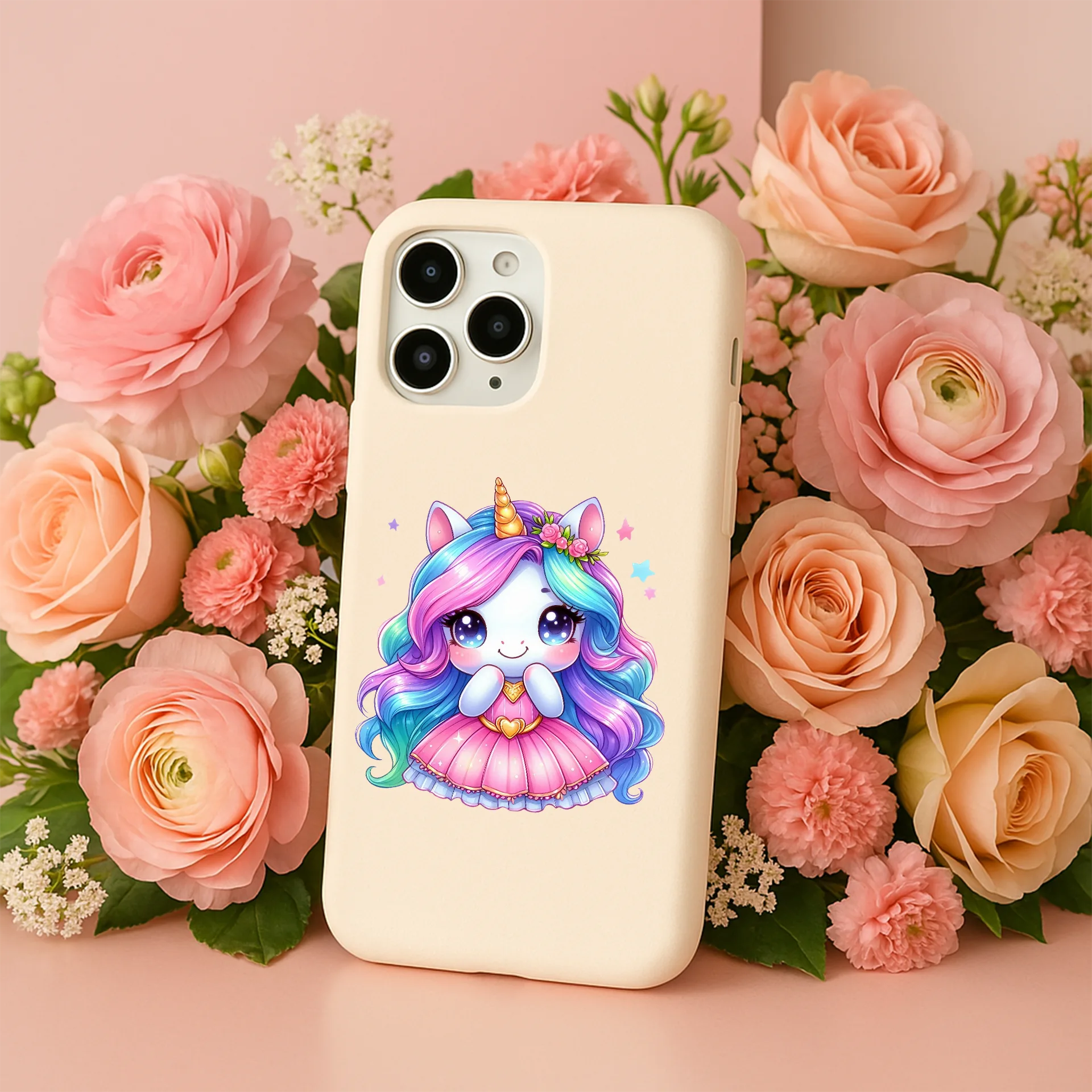Permanent Sticker Einhorn Joy Glitzerträumchen