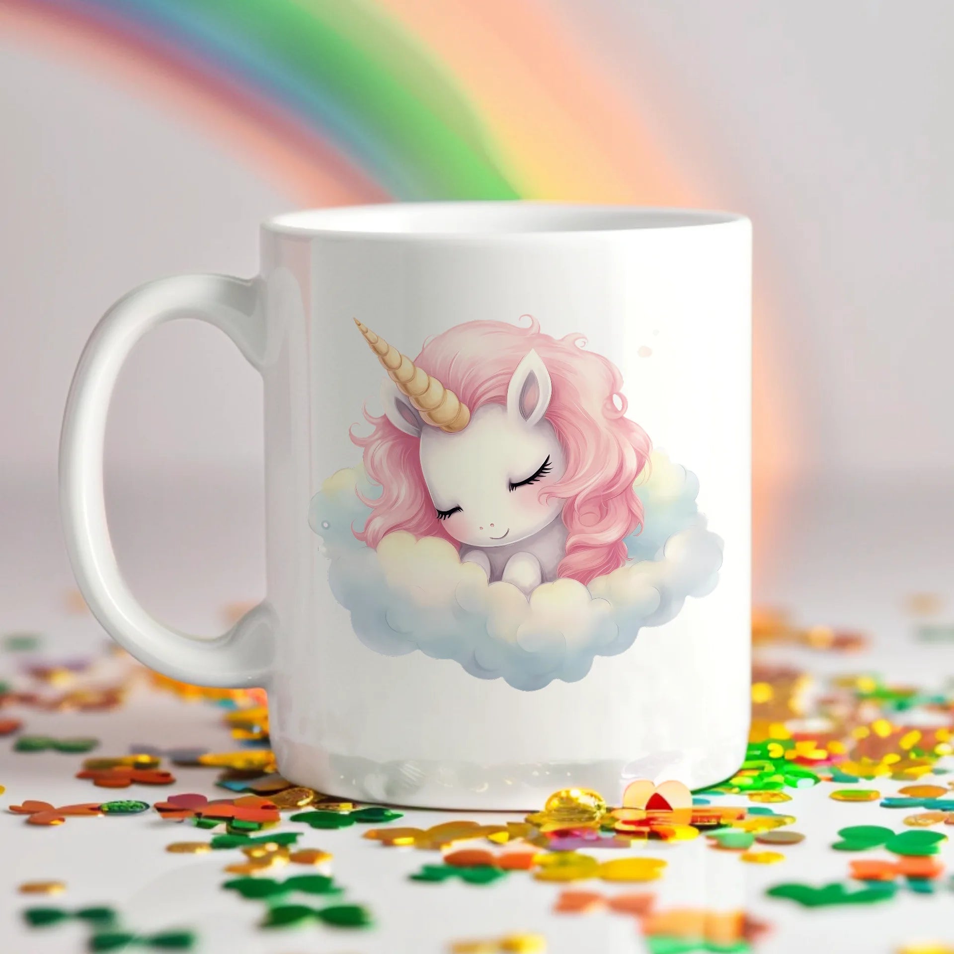 Permanent Sticker Einhorn Träumchen
