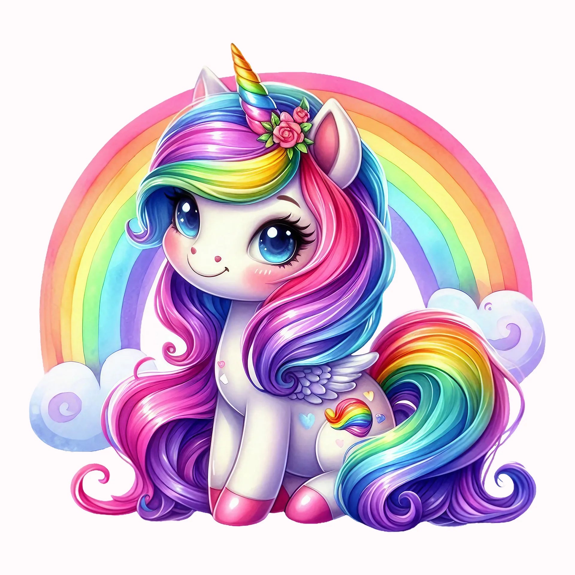 Permanent Sticker Einhorn Zoey Magiebogen