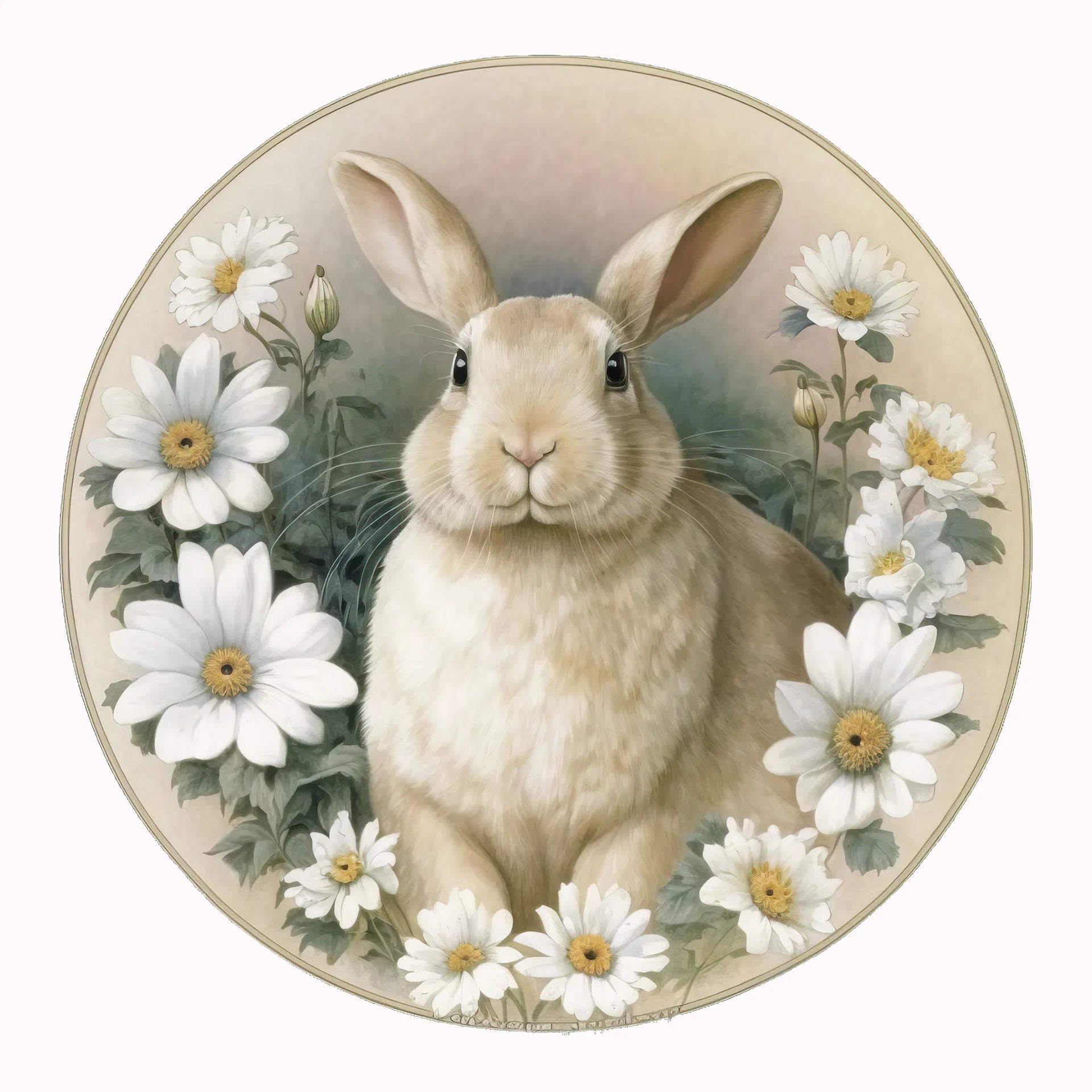 Permanent Sticker Hase Kamillenliebe