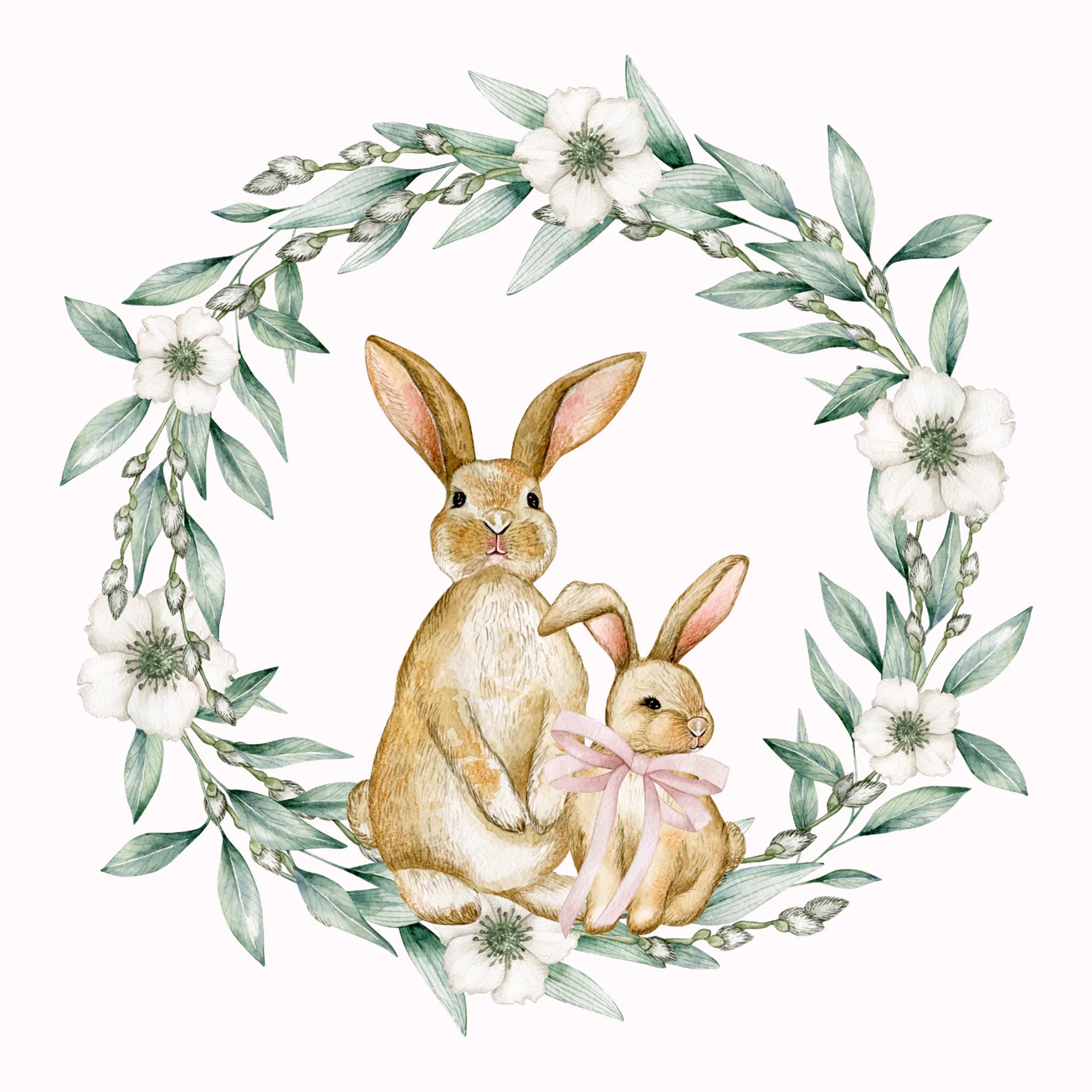 Permanent Sticker Hasen Mama