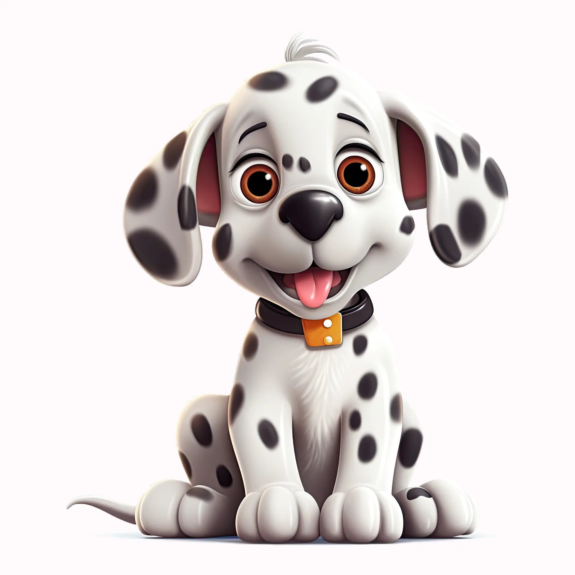 Permanent Sticker Hund Dalmatiner Jack