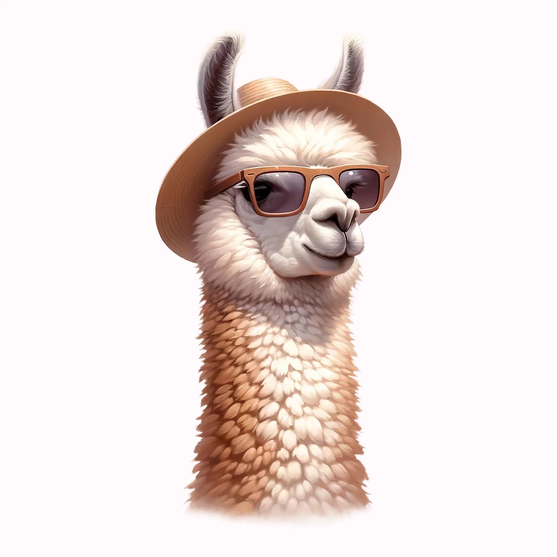 Permanent Sticker Lama der Coolnes