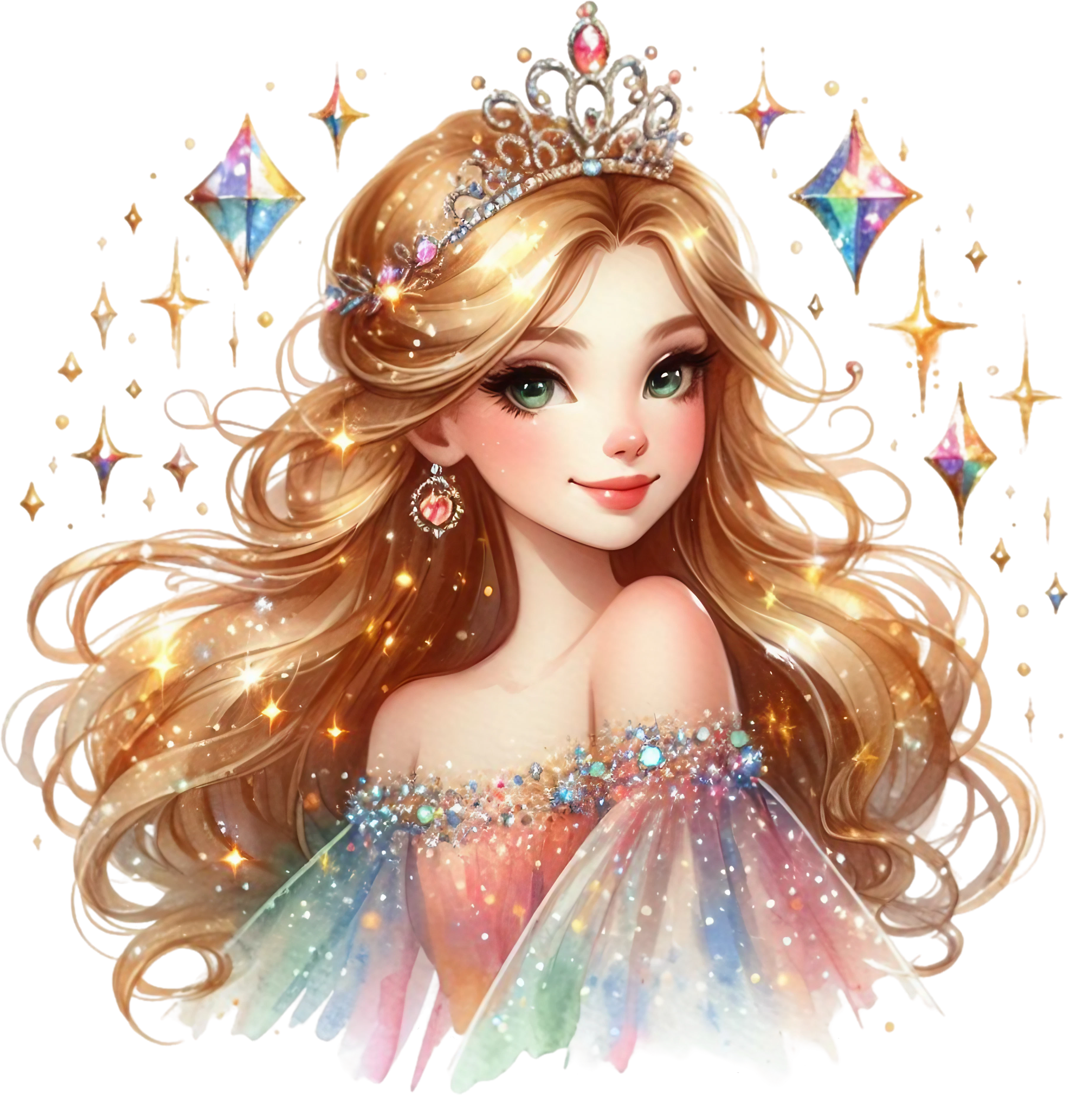 Permanent Sticker Prinzessin Elina