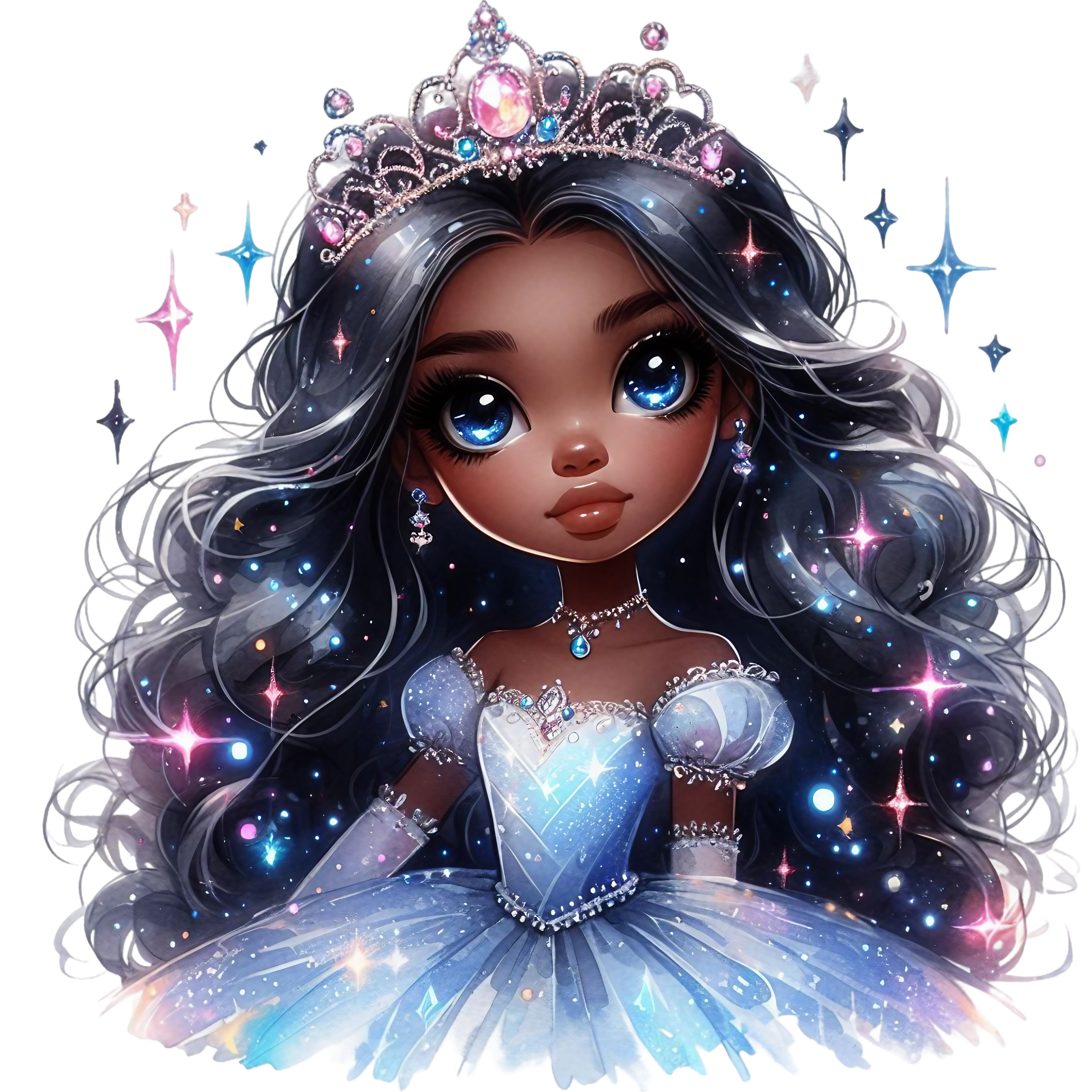 Permanent Sticker Prinzessin Traumkristall