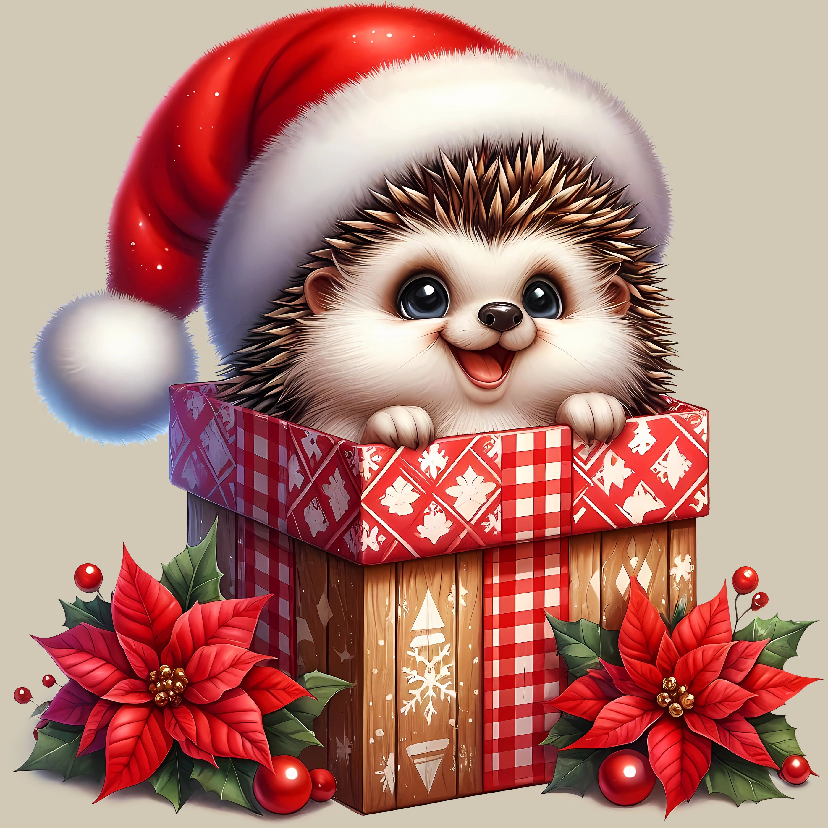 Permanent Sticker Igel Geschenkefreude