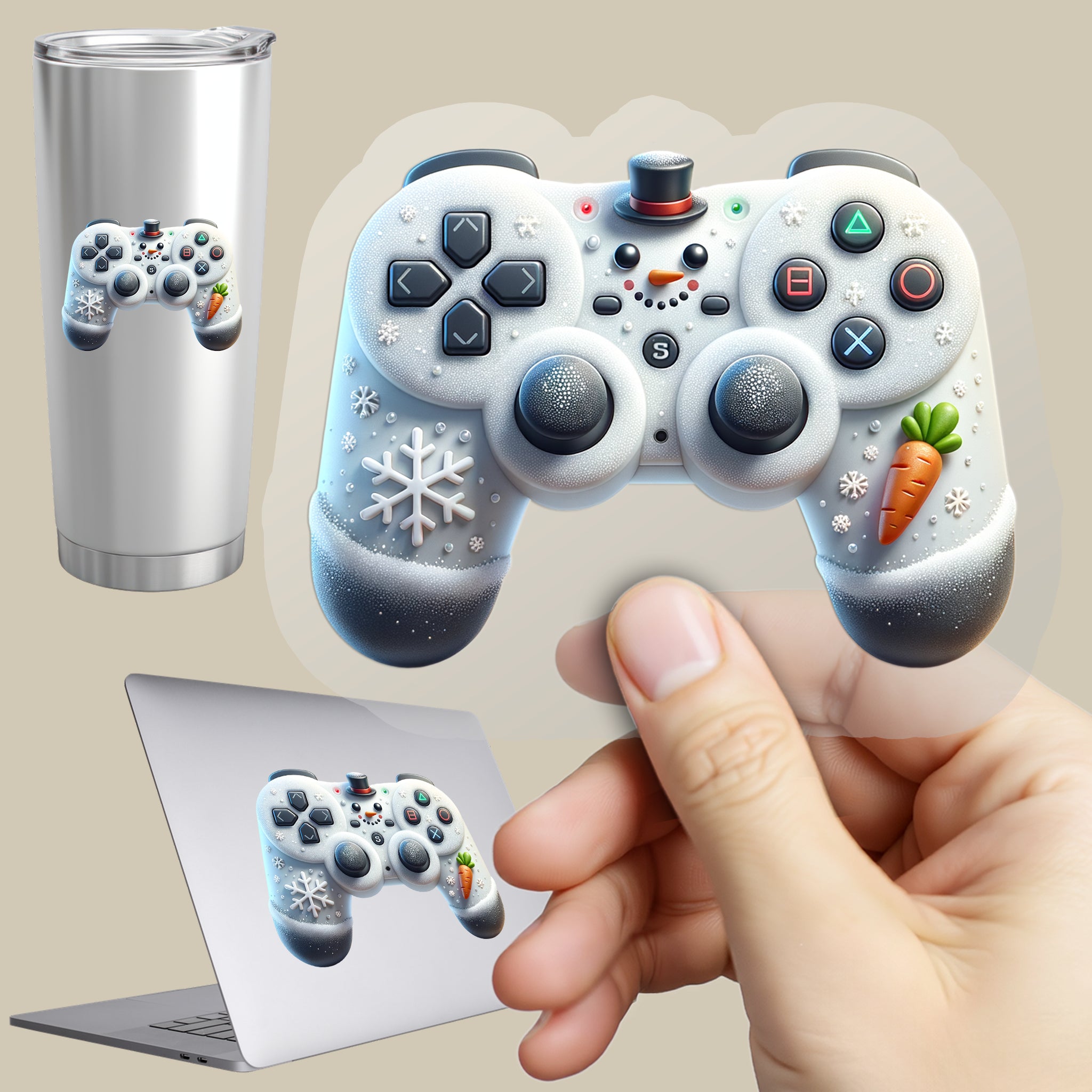 Permanent Sticker Controller Frostpad