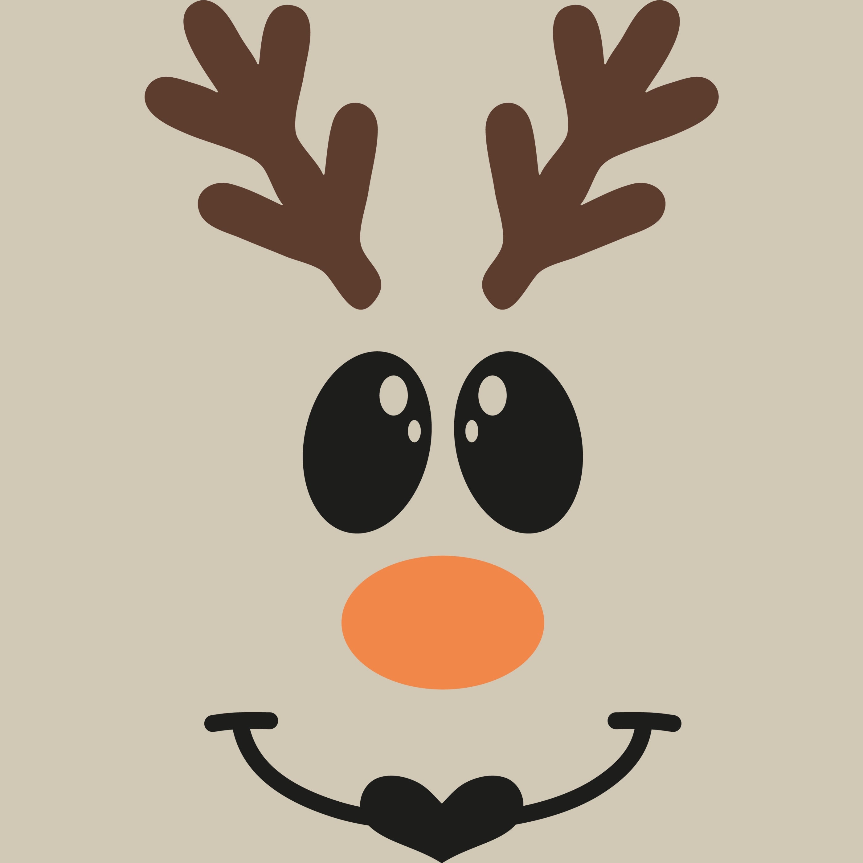 Permanent Sticker Rentier Cutieface