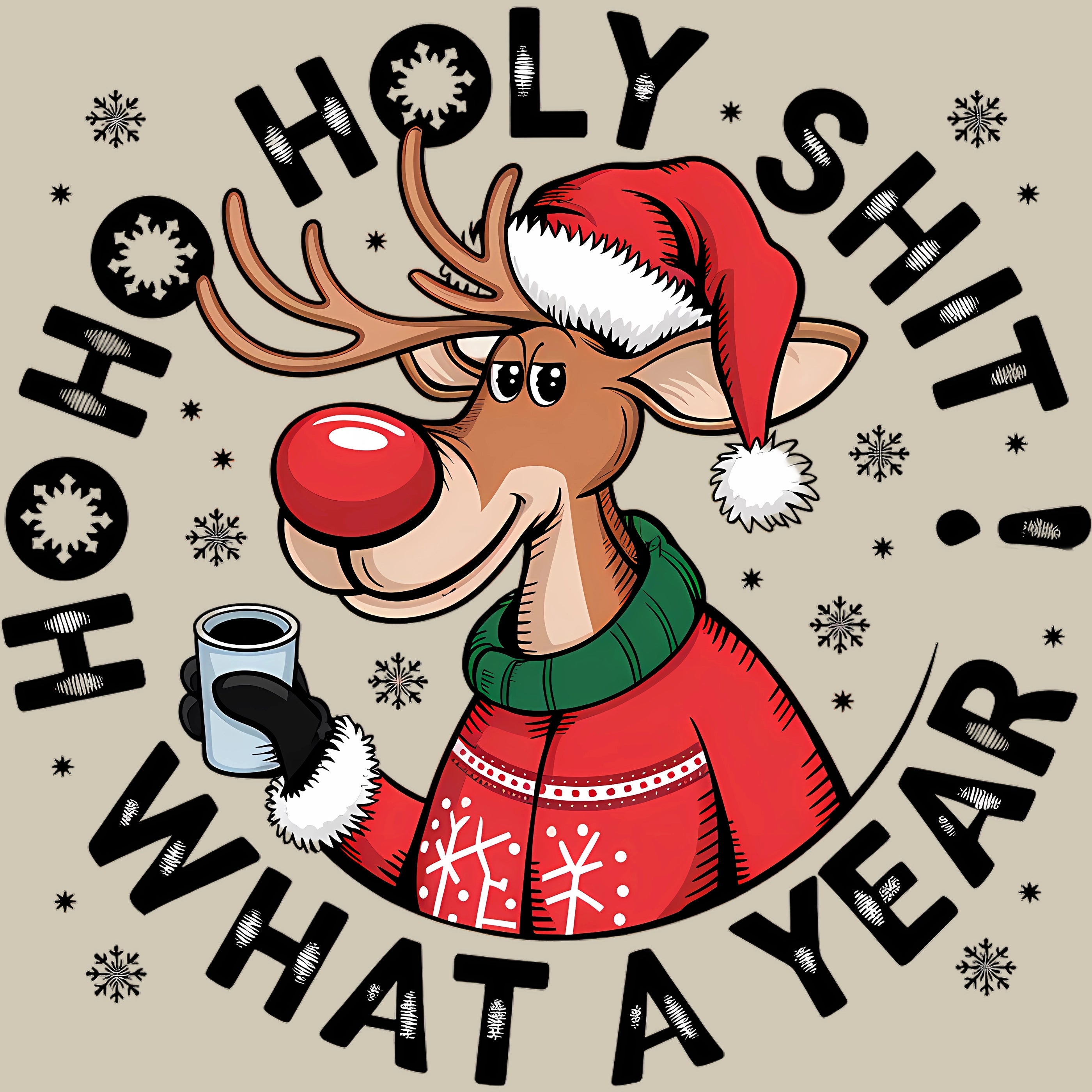 Permanent Sticker Rentier What a Year