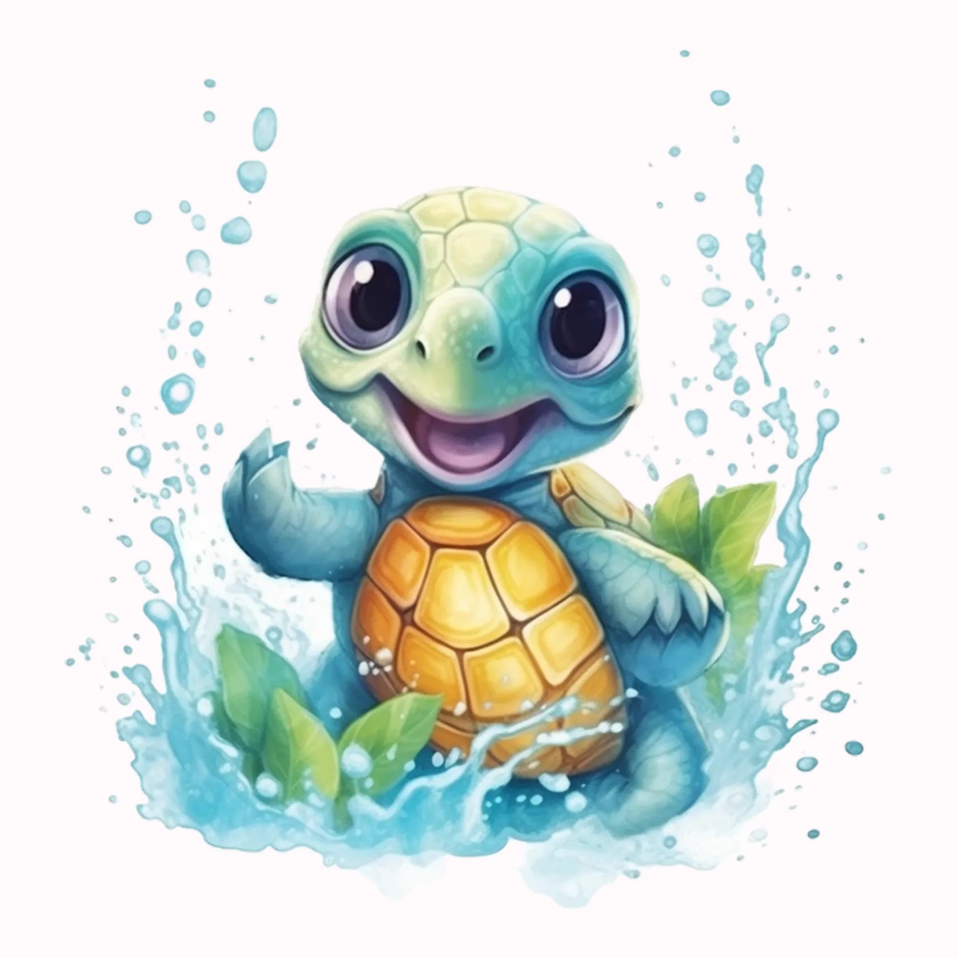 Permanent Sticker Schildkröte Jack