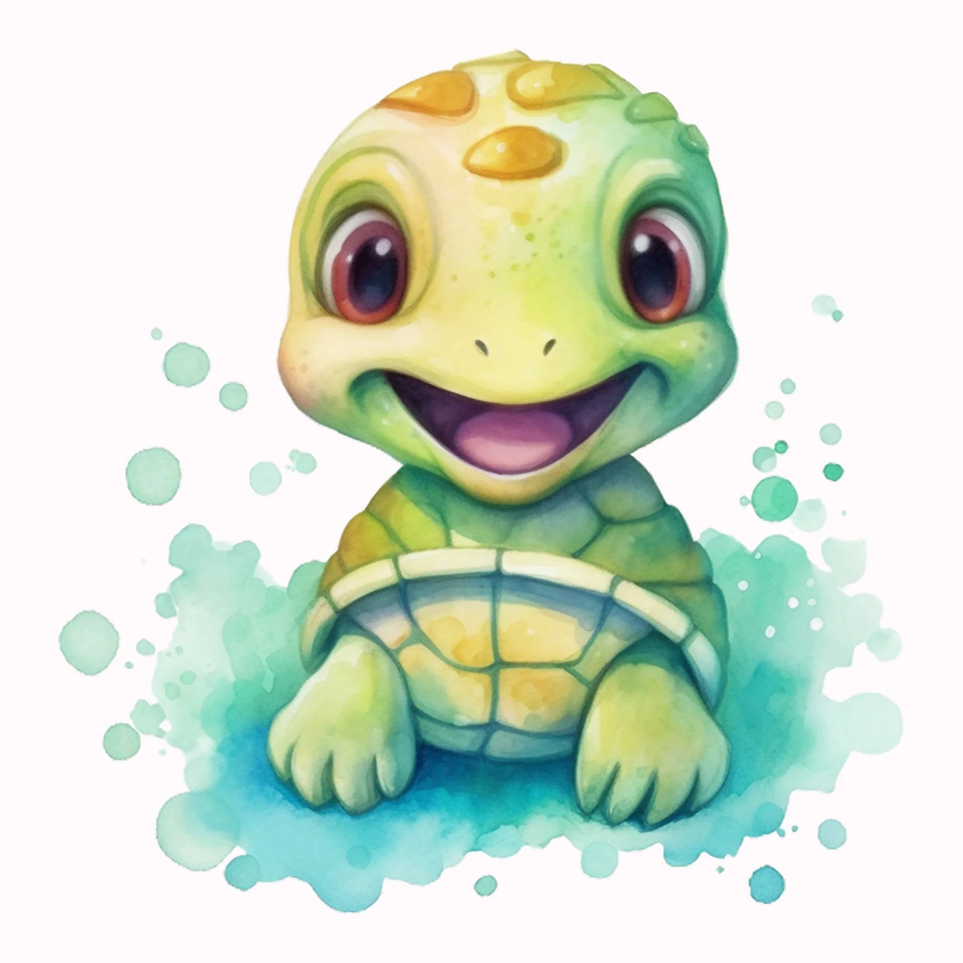 Permanent Sticker Schildkröte Lola