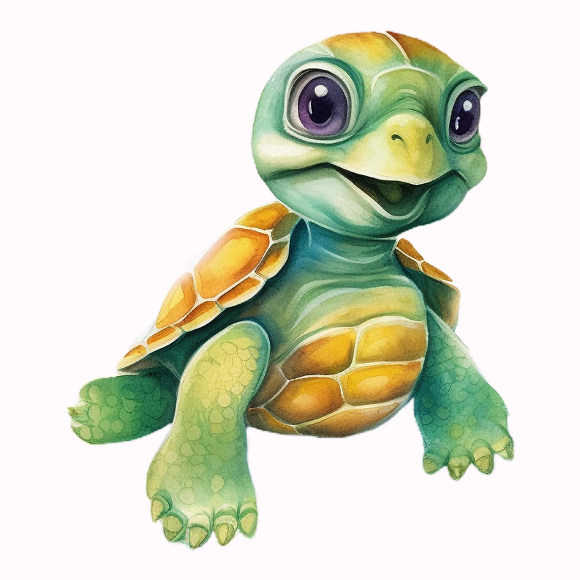 Permanent Sticker Schildkröte Morla