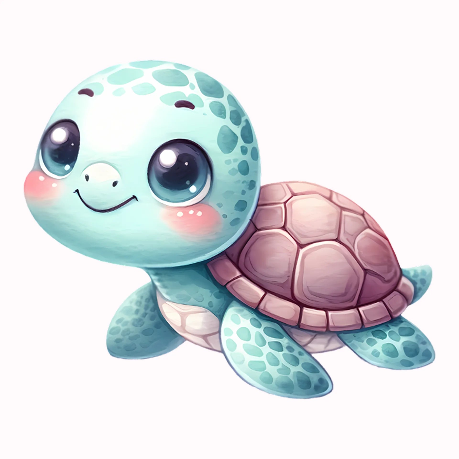 Permanent Sticker Schildkröten Baby