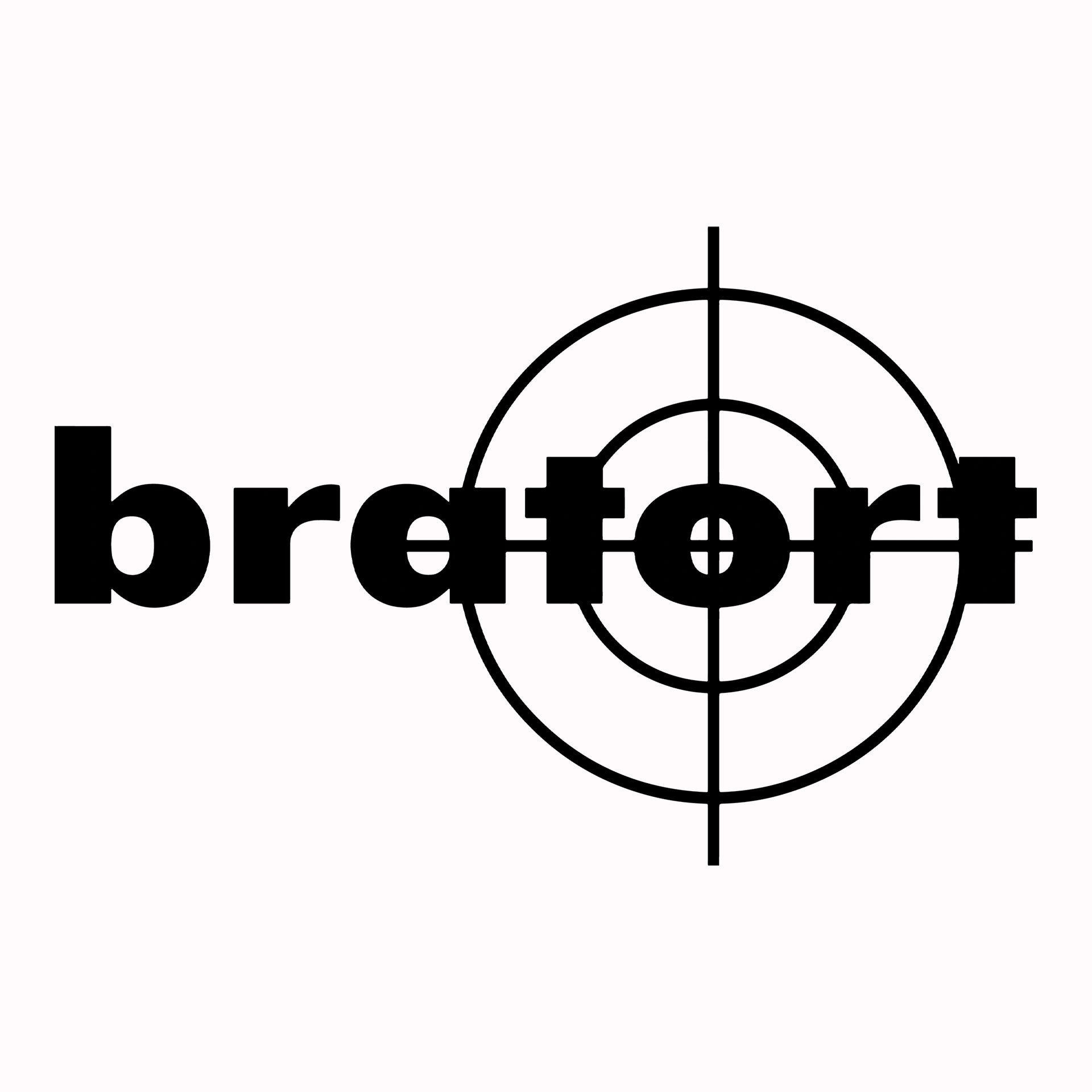 Permanent Sticker Schriftzug Bratort