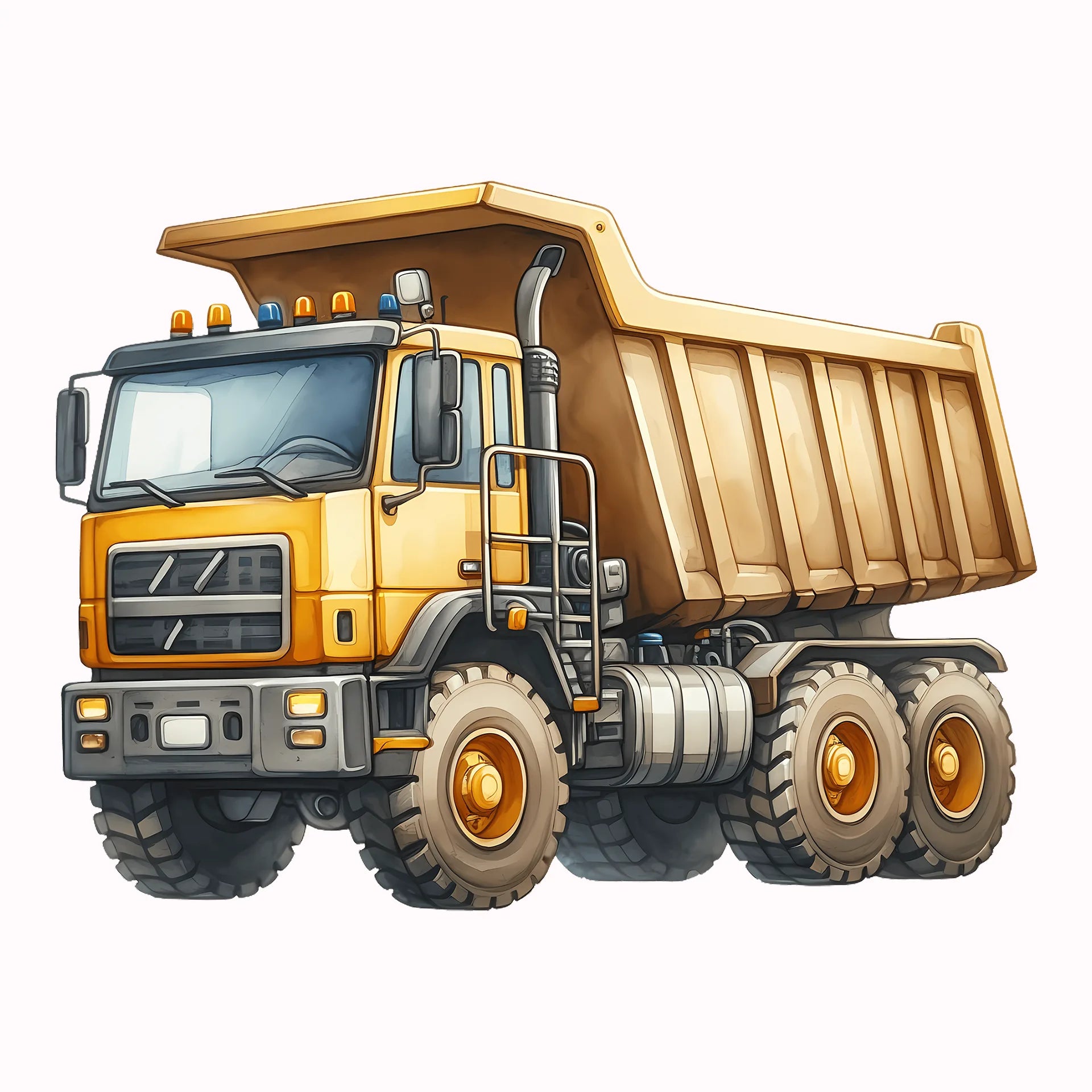 Permanent Sticker Schwerlast Riese