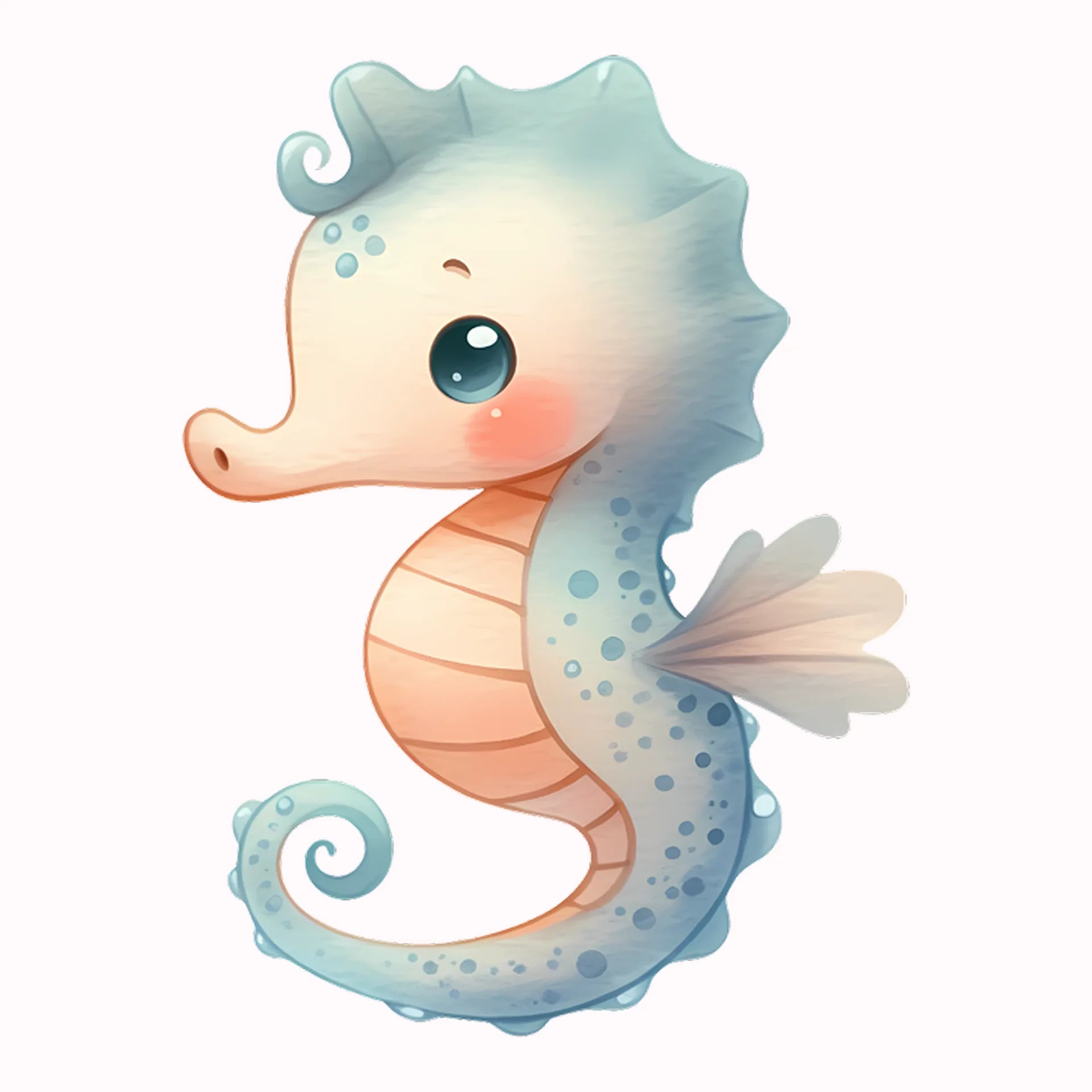 Permanent Sticker Seepferdchen Baby
