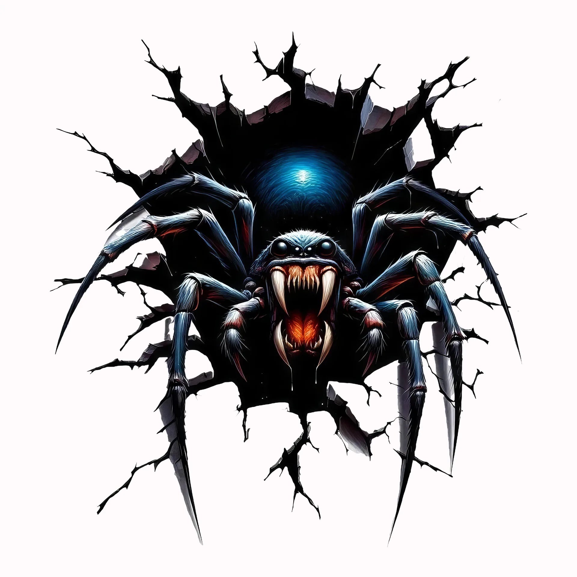 Permanent Sticker Spinne der Finsternis