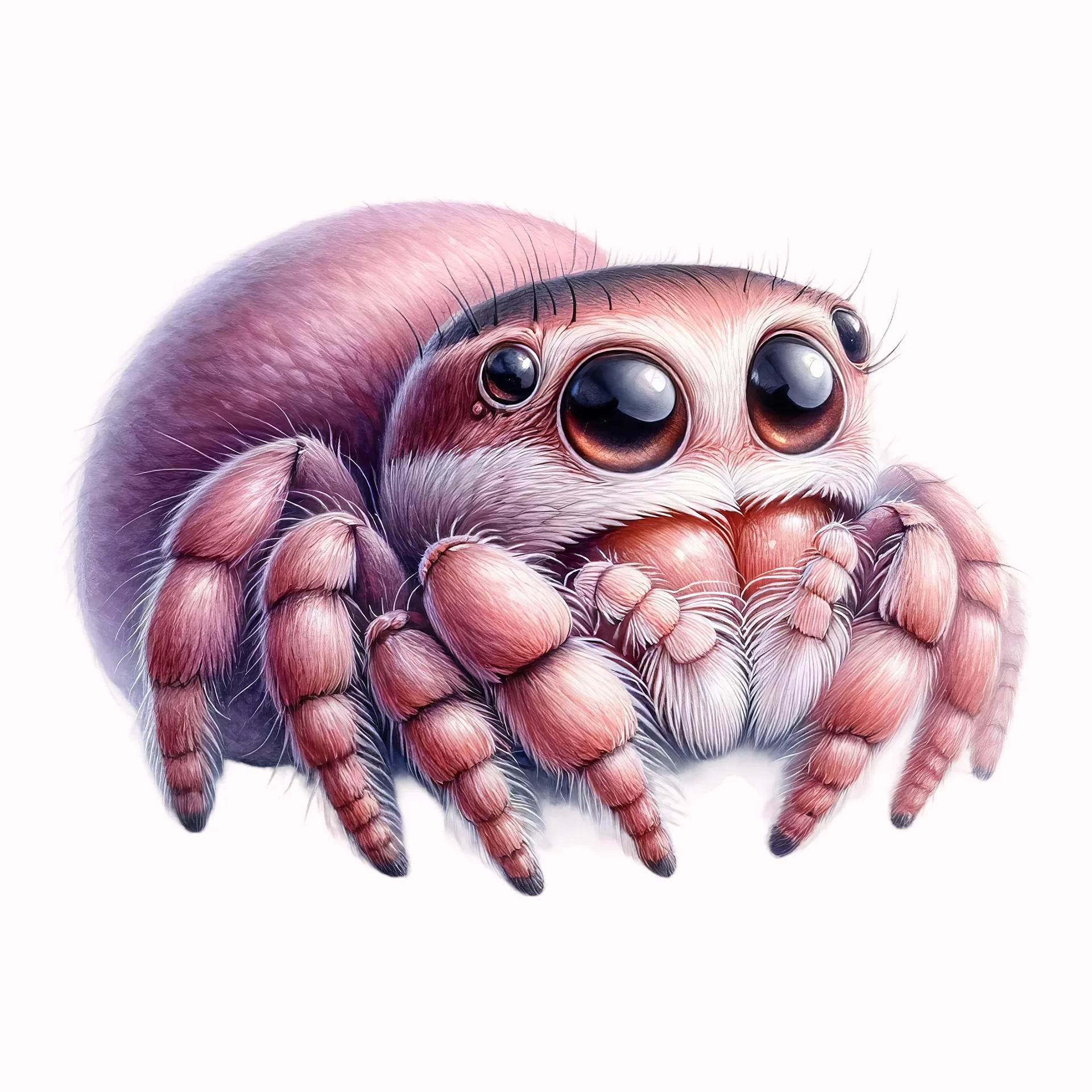 Permanent Sticker Spinne Schmusi