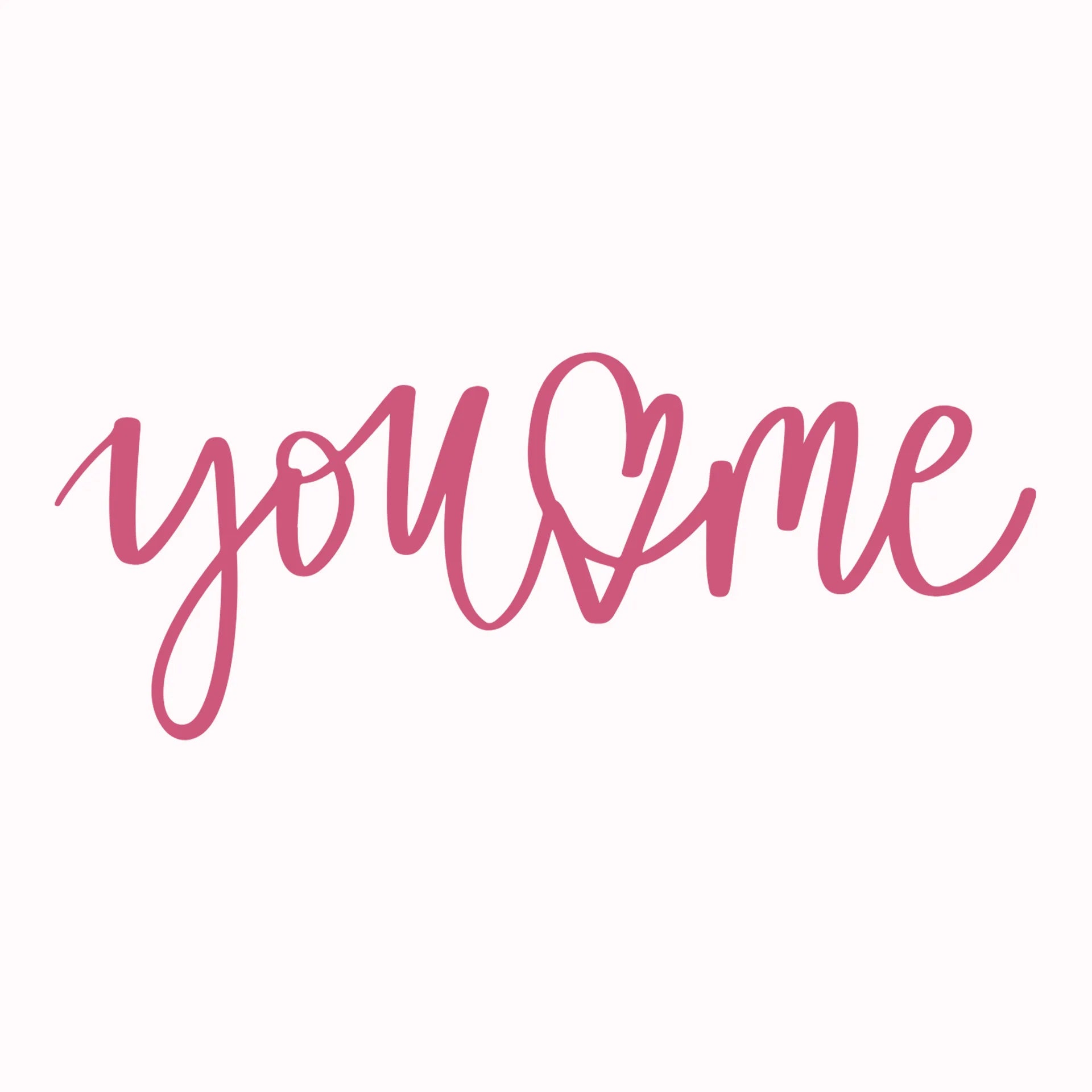 Permanent Sticker You Love Me