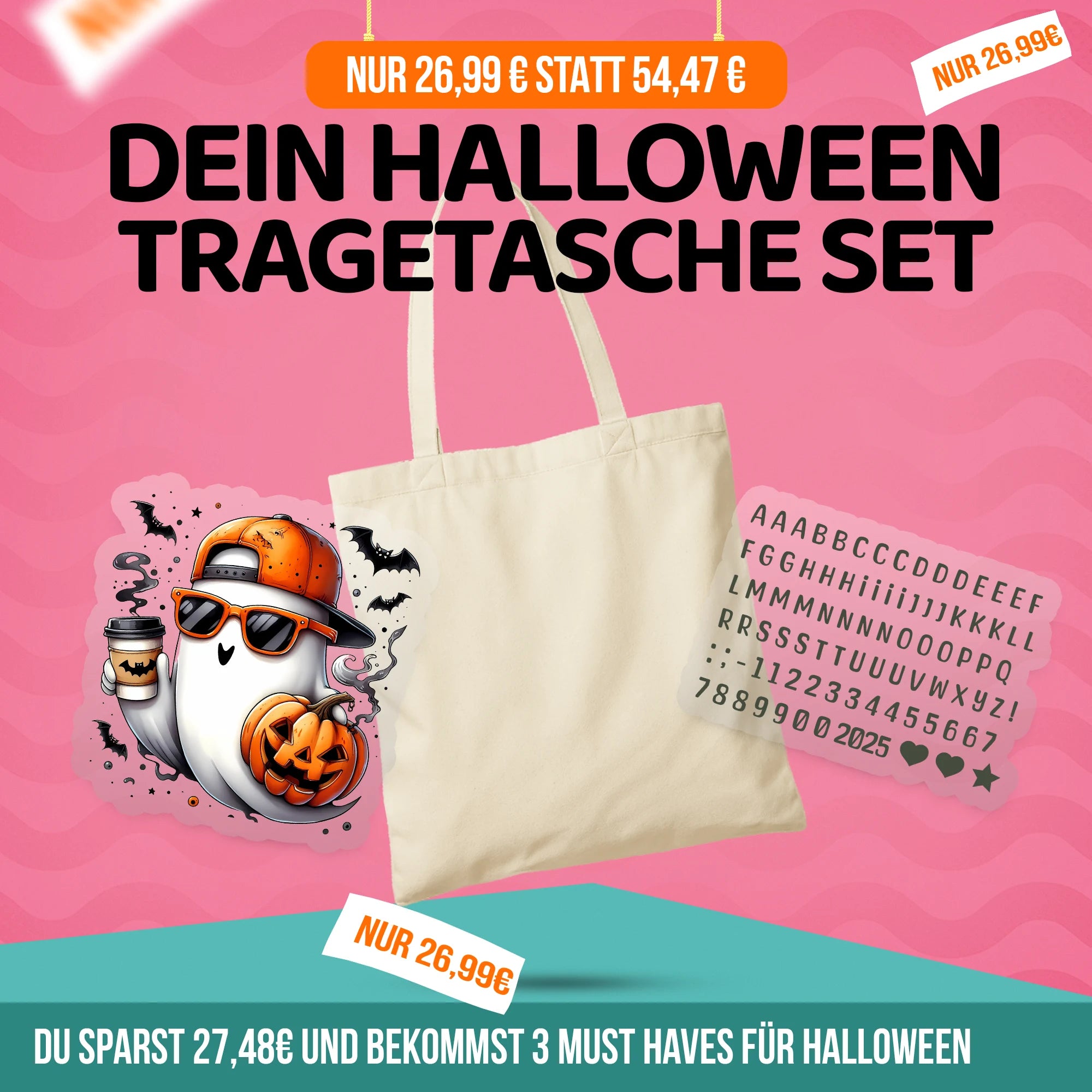 Paradies Tragetasche Light Halloween Starter Set