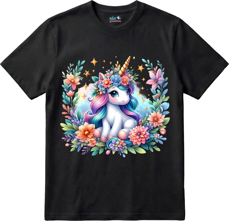 Bio T-Shirt Blumeneinhorn