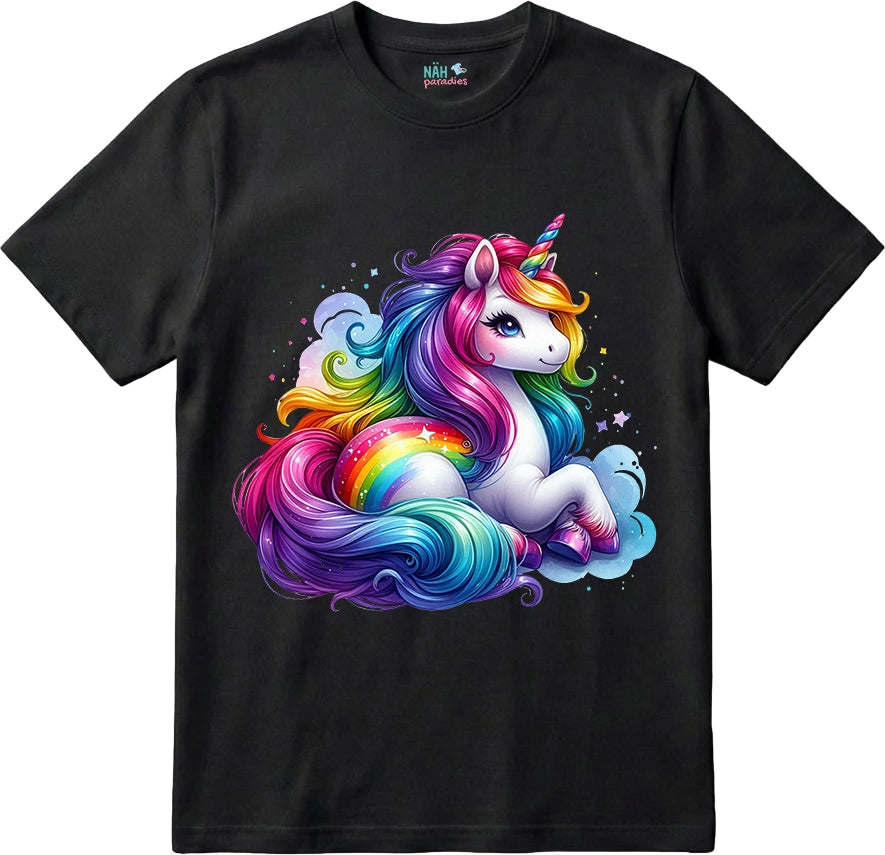 Bio T-Shirt Einhorn Nia Buntmagie