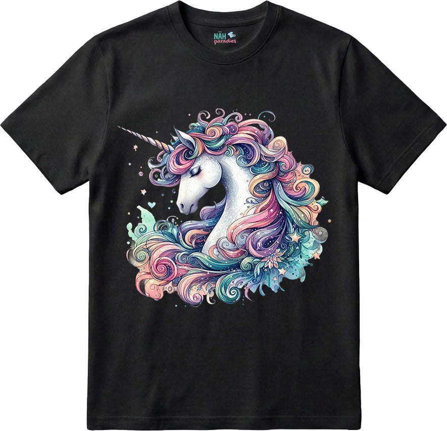 Bio T-Shirt Einhorn Pastellfantasie