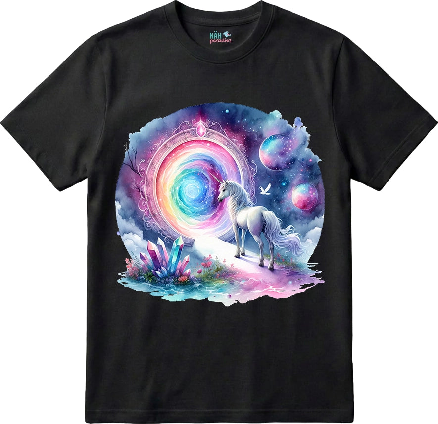 Bio T-Shirt Einhorn Stella Dimensionsportal