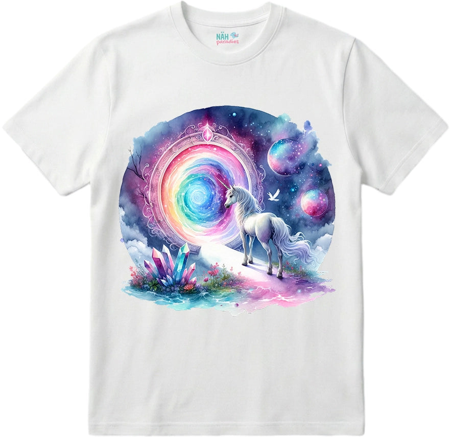 Bio T-Shirt Einhorn Stella Dimensionsportal