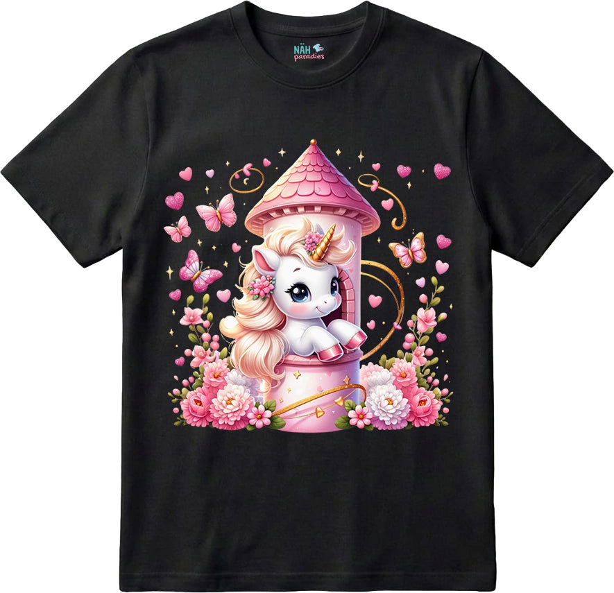 Bio T-Shirt Einhorn Amelie Zauberturm