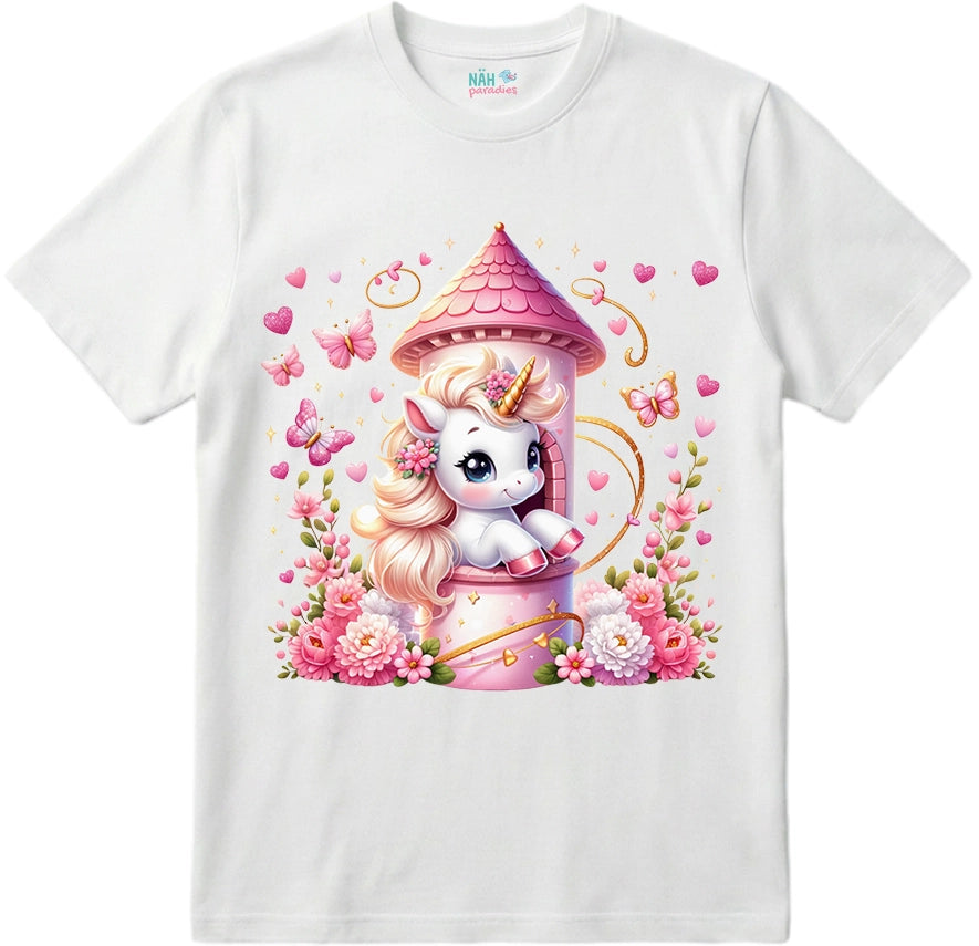Bio T-Shirt Einhorn Amelie Zauberturm