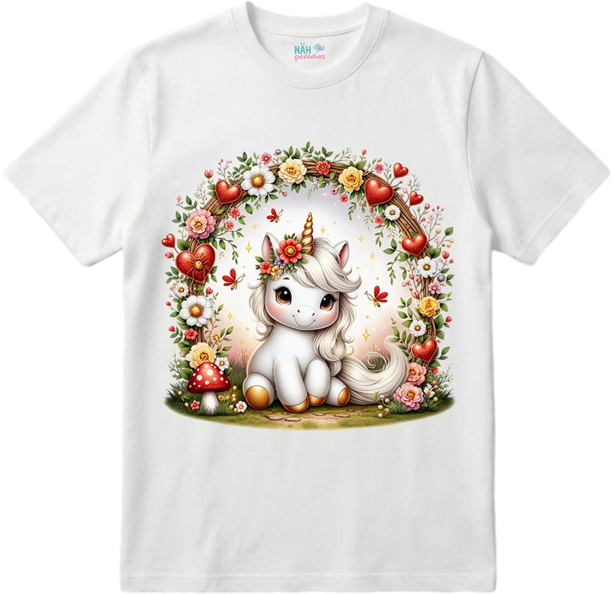 Bio T-Shirt Einhorn Aurelias Naturzauber