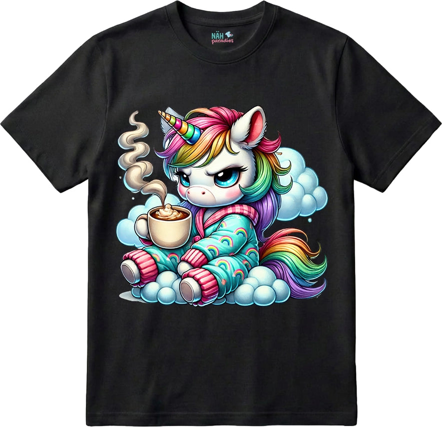 Bio T-Shirt Einhorn Cappuccino Mood