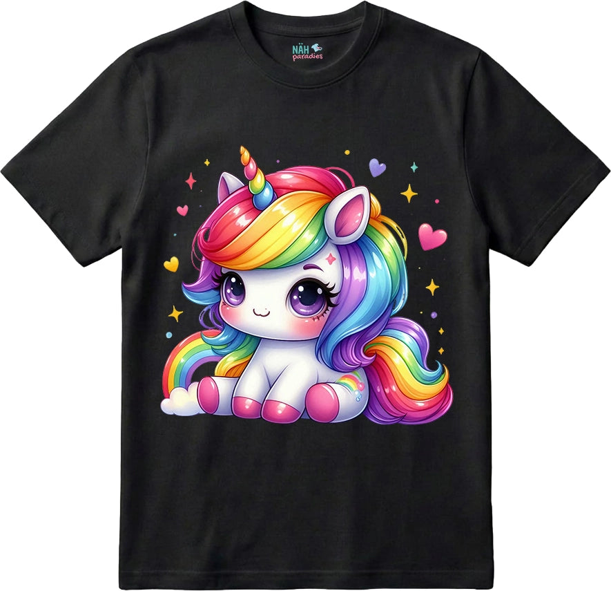Bio T-Shirt Einhorn Herzchenzauber