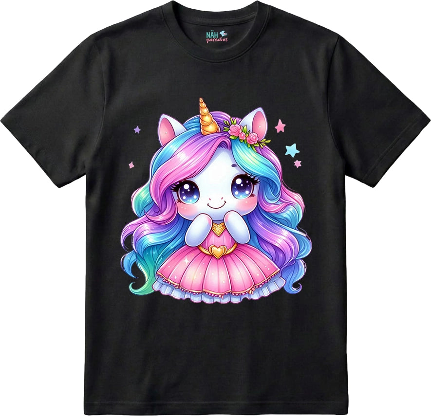 Bio T-Shirt Einhorn Joy Glitzerträumchen