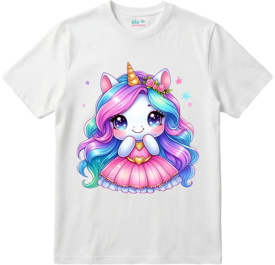 Bio T-Shirt Einhorn Joy Glitzerträumchen